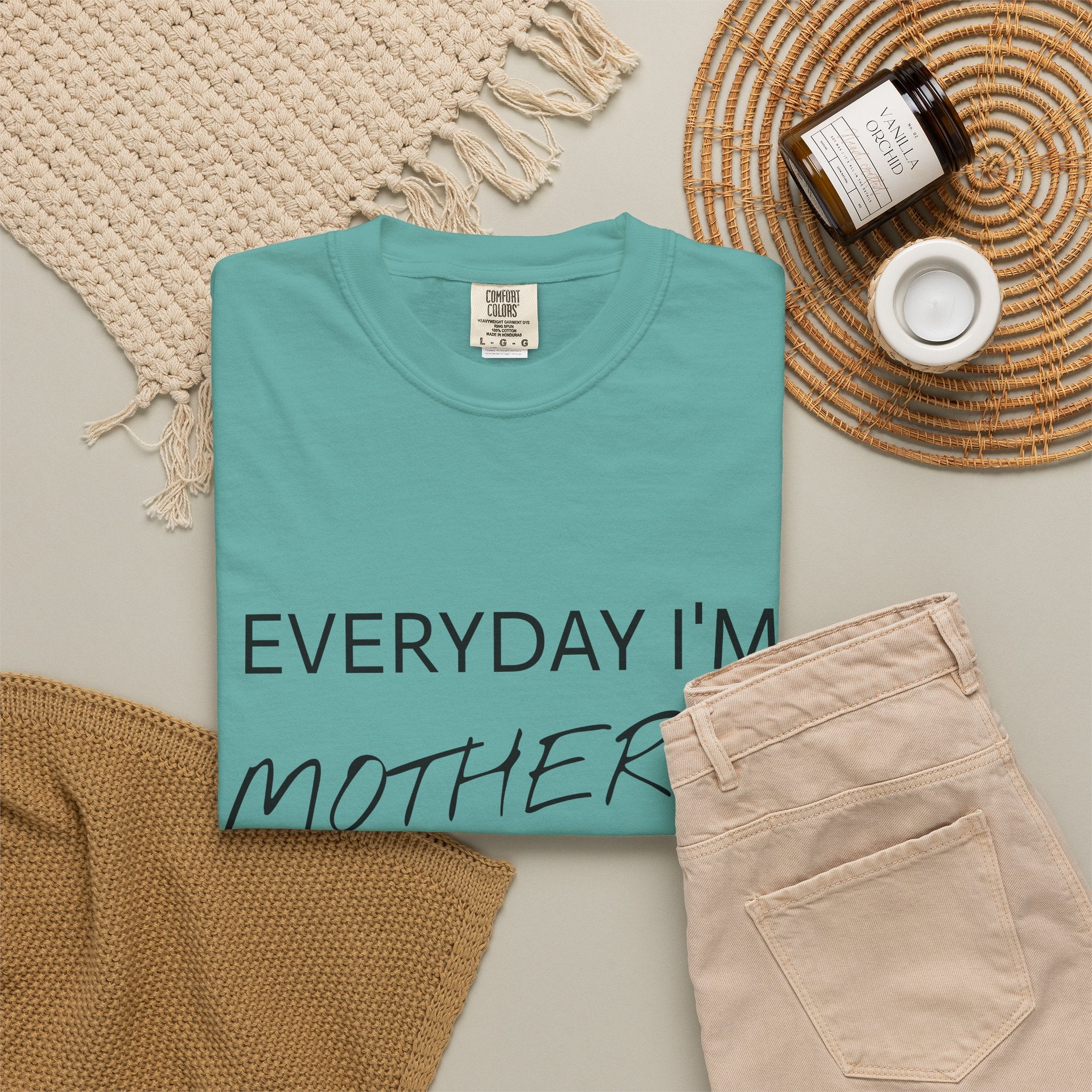 Everyday I'm Motherin' 24/7 T-Shirt — Funny Mom Graphic Tee