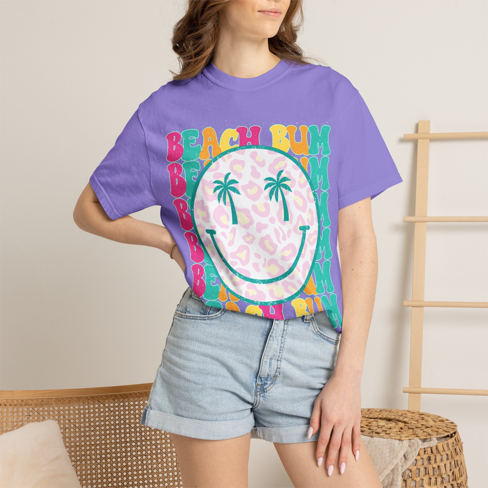Beach Bum Smiley T-Shirt