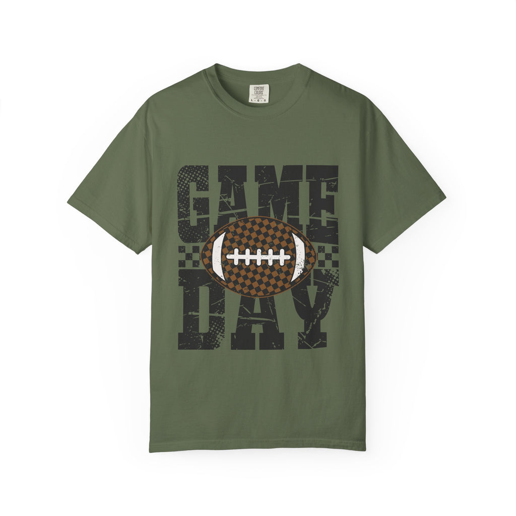 Game Day Football T-Shirt — Vintage Grunge School Spirit Tee