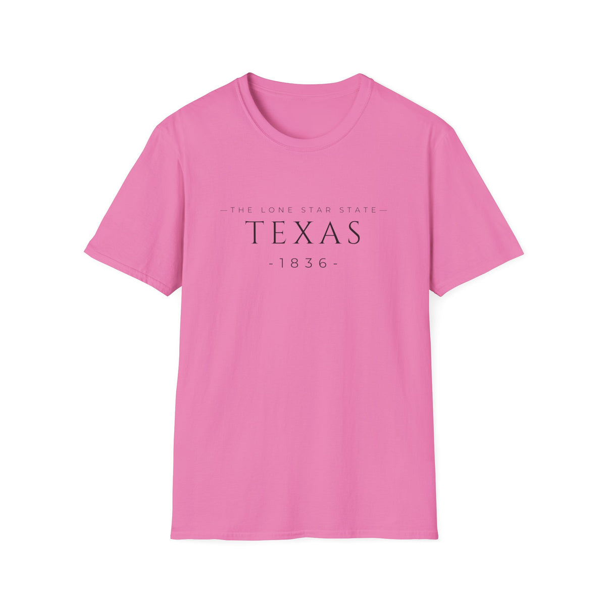 Texas 1836 T-Shirt — The Lone Star State Minimalist Tee