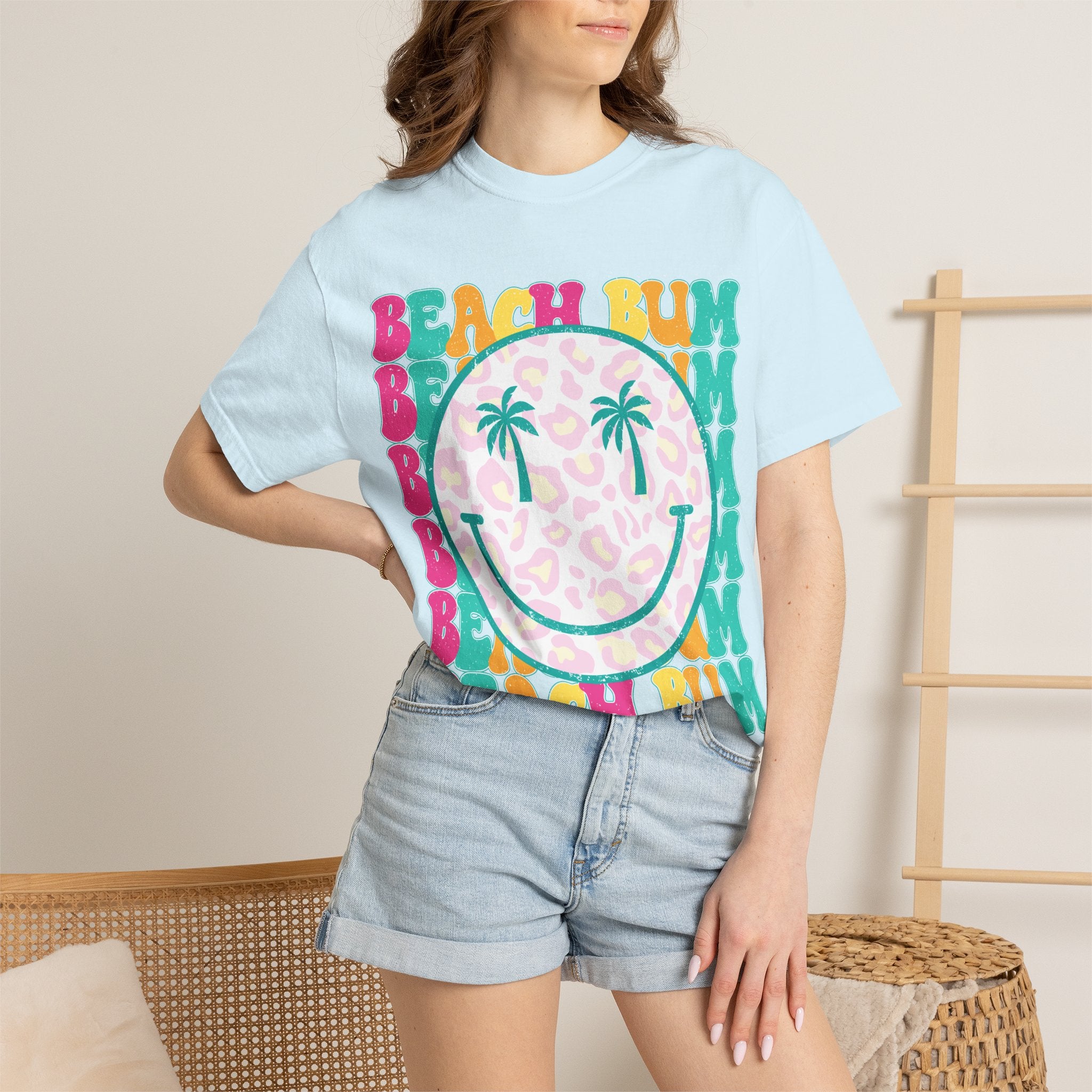 Beach Bum Smiley T-Shirt