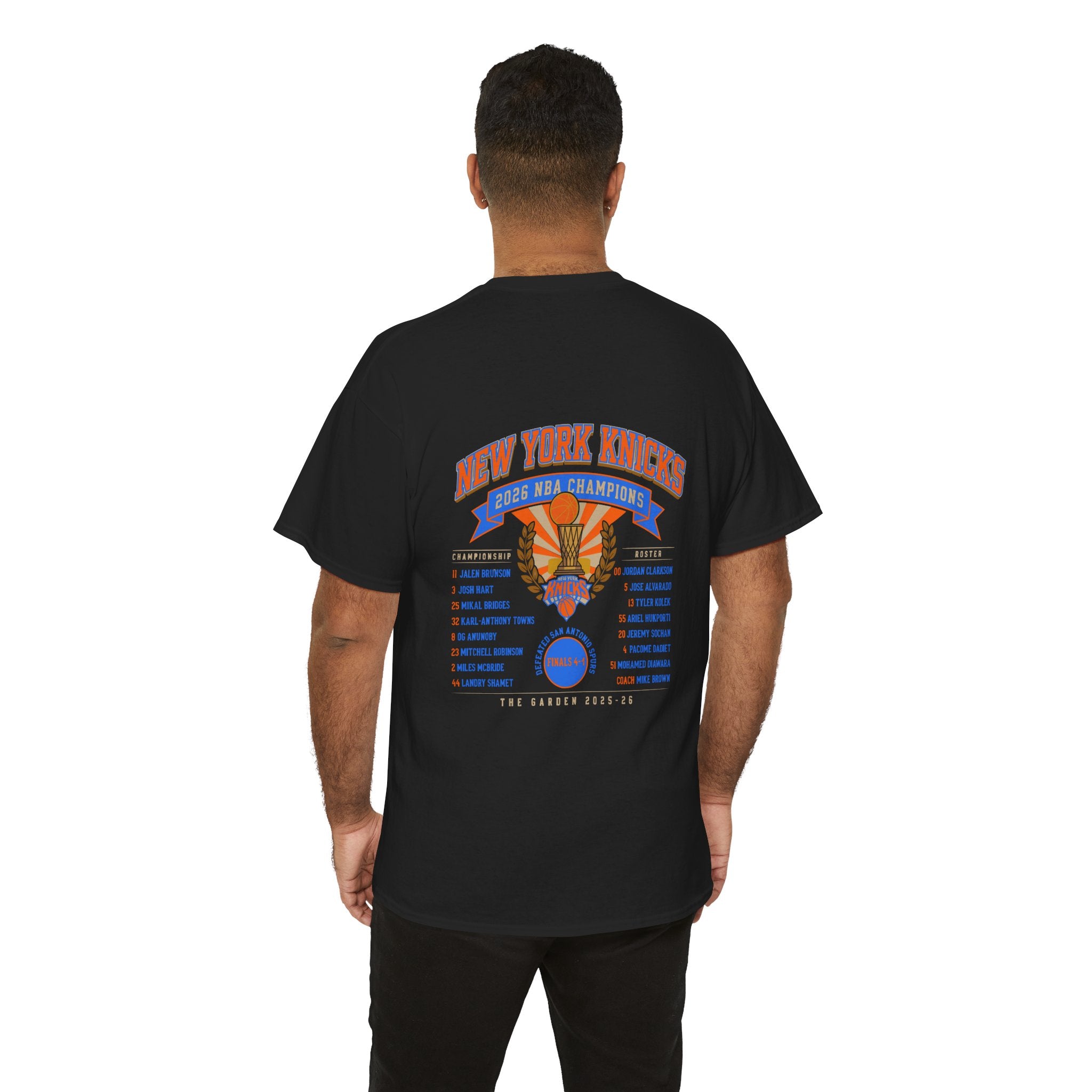 Knicks 2026 NBA Champions T-Shirt — New York Knicks Championship Souvenir Tee