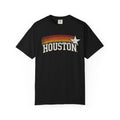 Houston Retro Star T-Shirt — Vintage Sunset City Tee