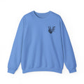 Christian Crewneck Sweatshirt — "I Sought The Lord and He Answered" Graphic