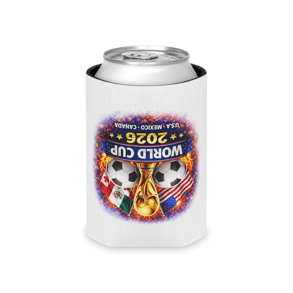 World Cup 2026 Can Cooler – USA Mexico Canada Soccer Koozie