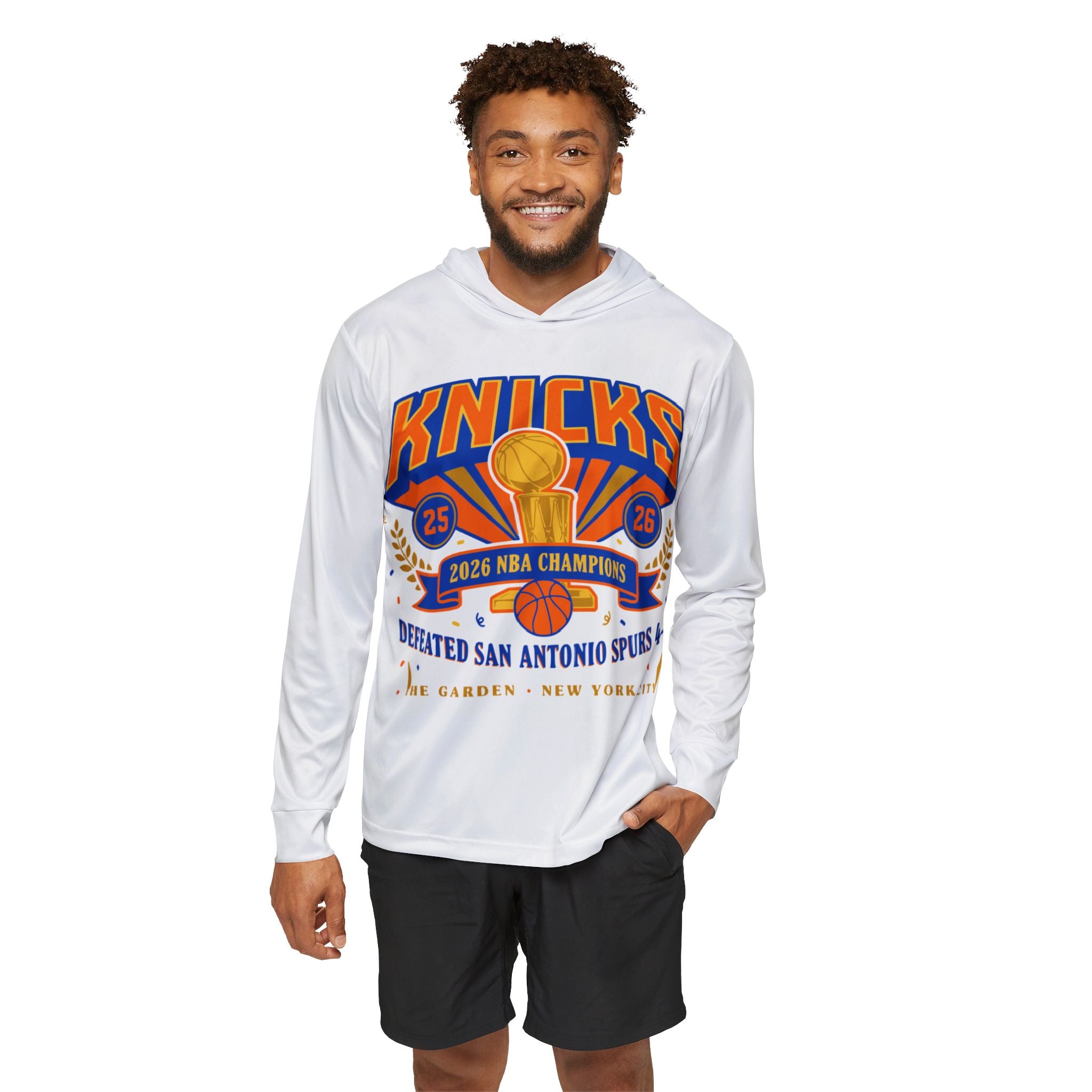 Knicks 2026 NBA Champions Hoodie — Commemorative Warmup Pullover