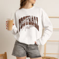 Football Mama Crewneck Sweatshirt – Retro Script Football Mom Pullover