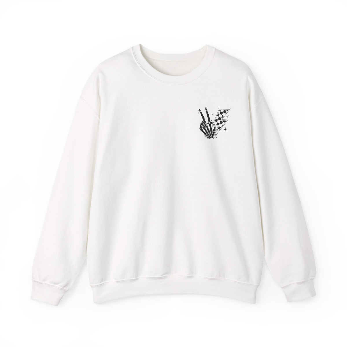 Christian Crewneck Sweatshirt — "I Sought The Lord and He Answered" Graphic