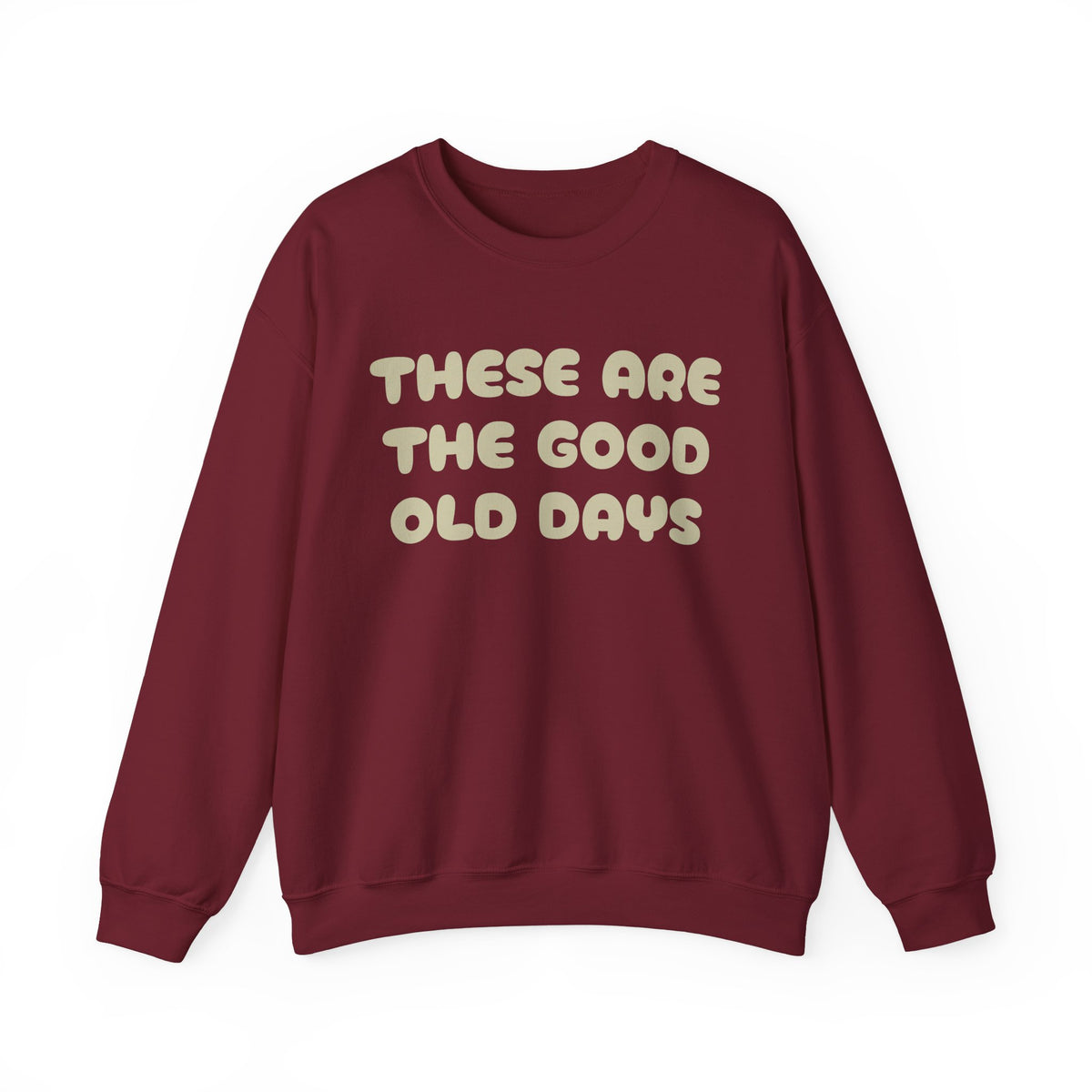 These Are the Good Old Days Nostalgic Sweatshirt