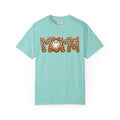 Mama Leopard Print Dog Graphic T-Shirt