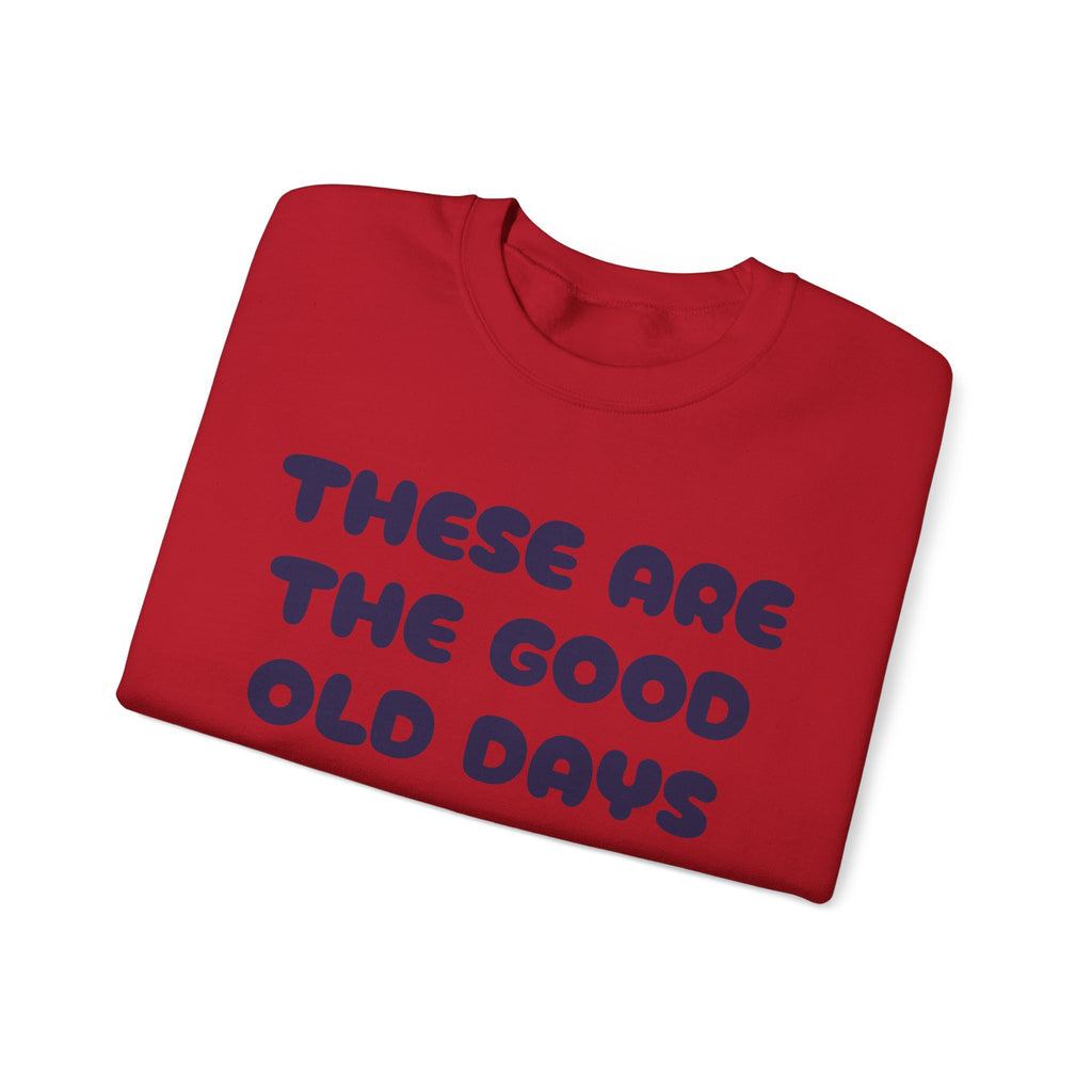 These Are the Good Old Days Nostalgic Sweatshirt