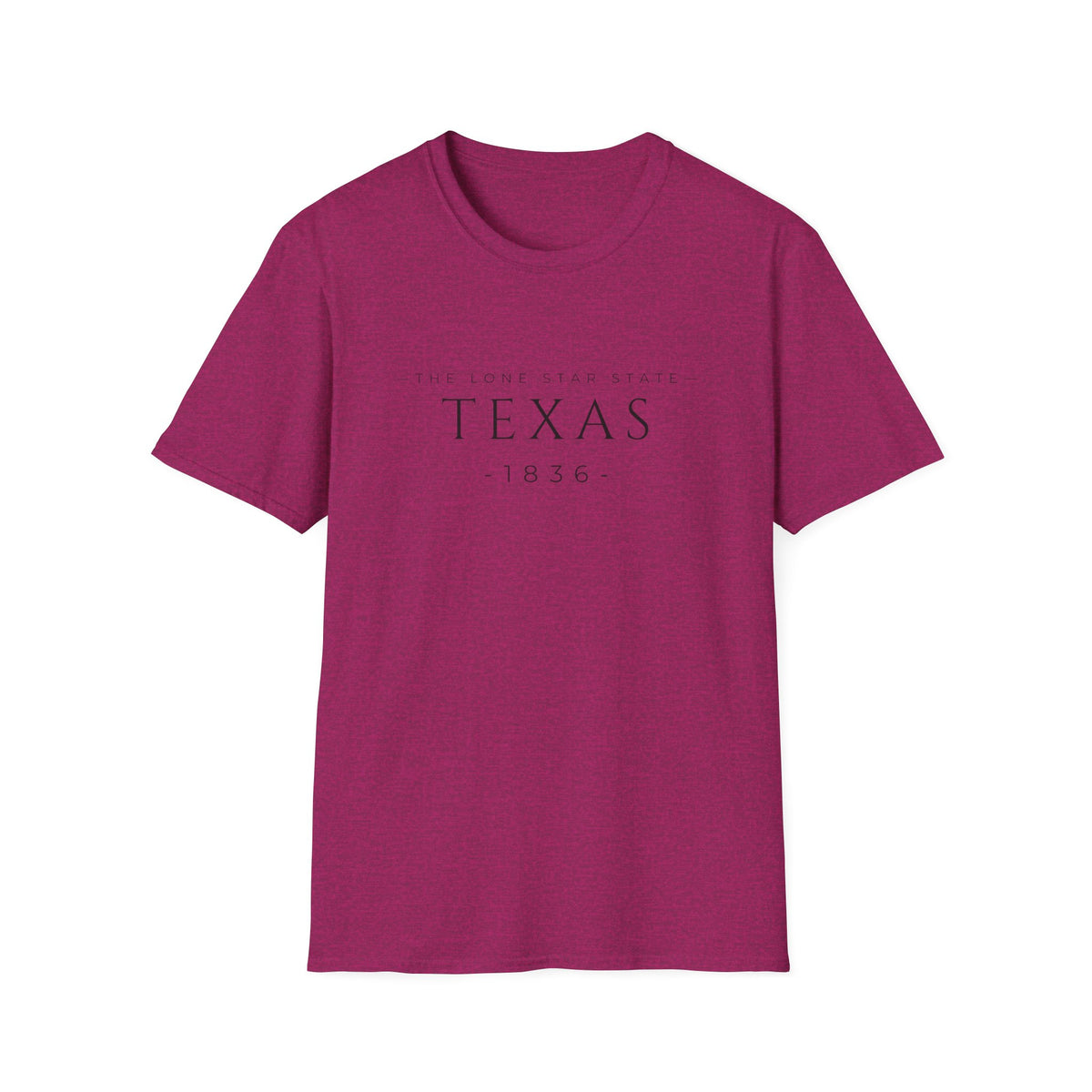 Texas 1836 T-Shirt — The Lone Star State Minimalist Tee