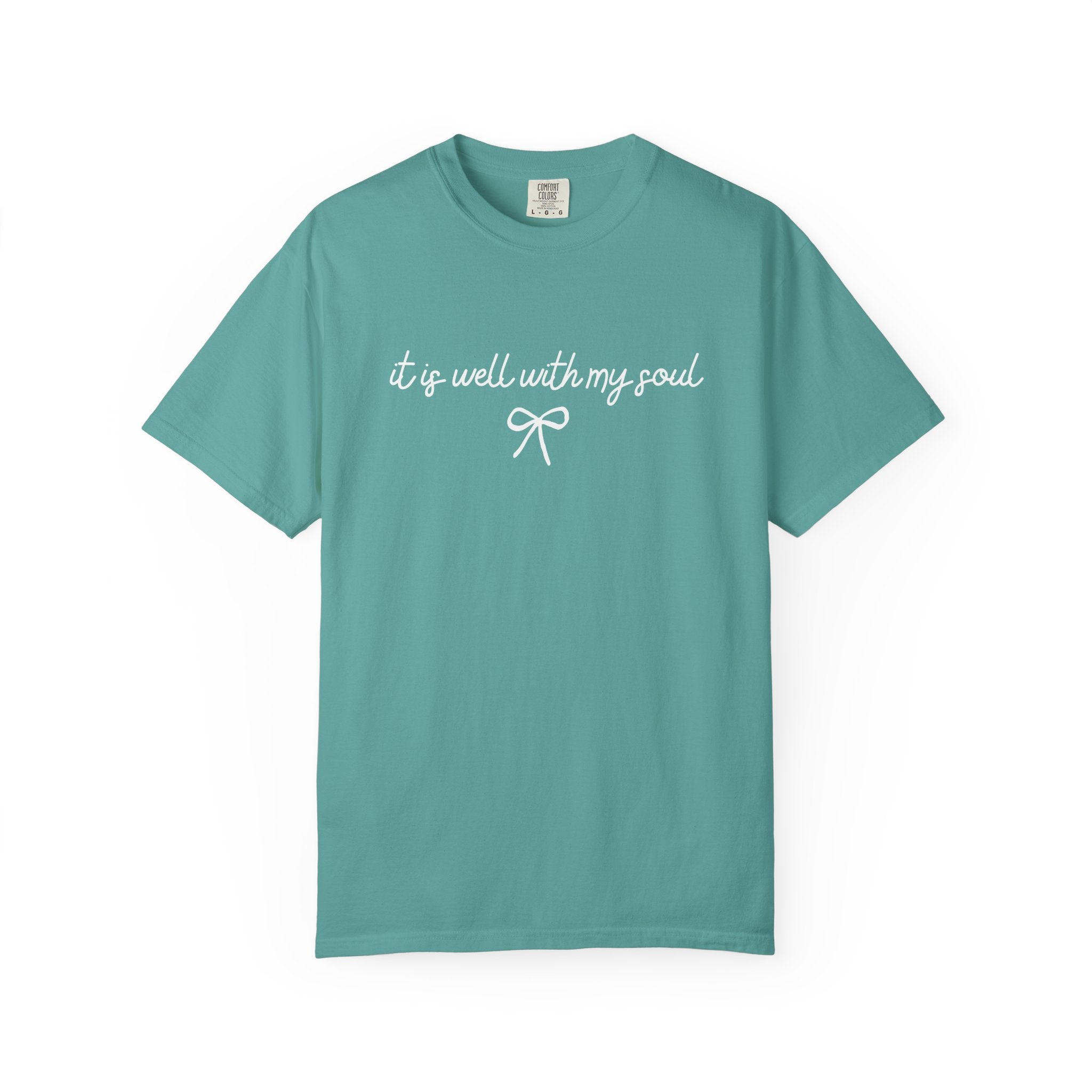 It Is Well With My Soul T-Shirt — Inspirational Faith Graphic Tee