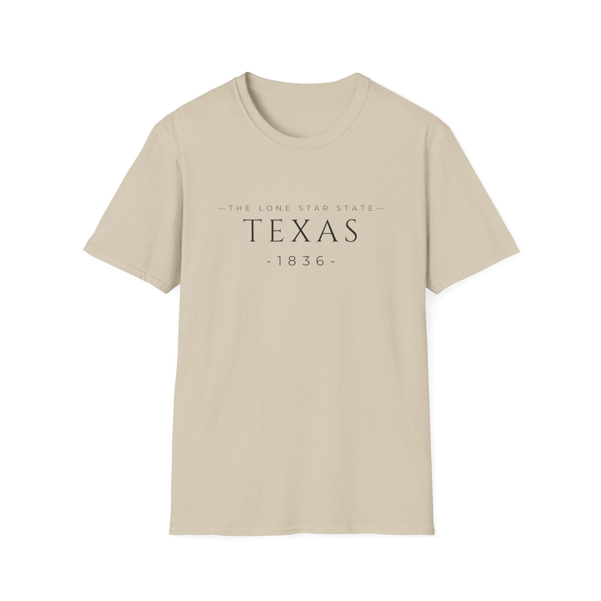 Texas 1836 T-Shirt — The Lone Star State Minimalist Tee