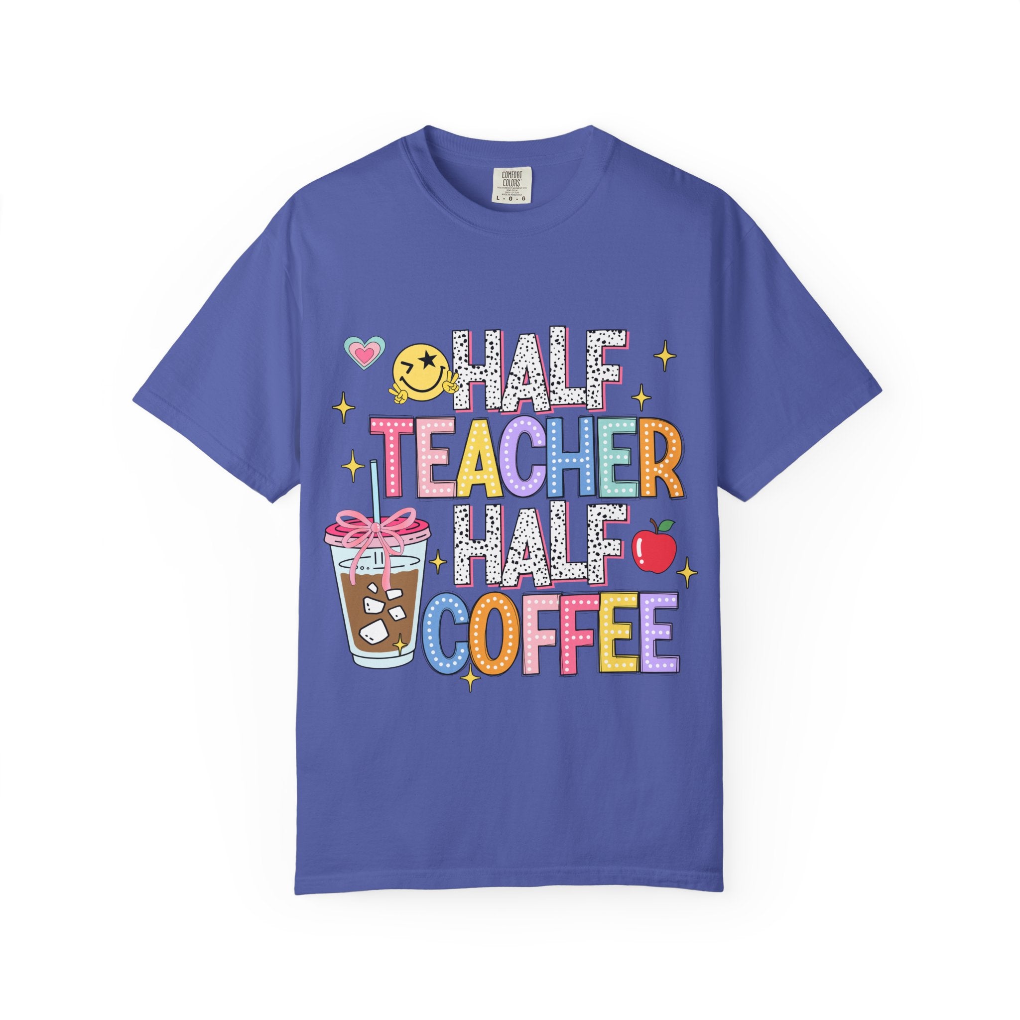 Half Teacher Half Coffee T-Shirt