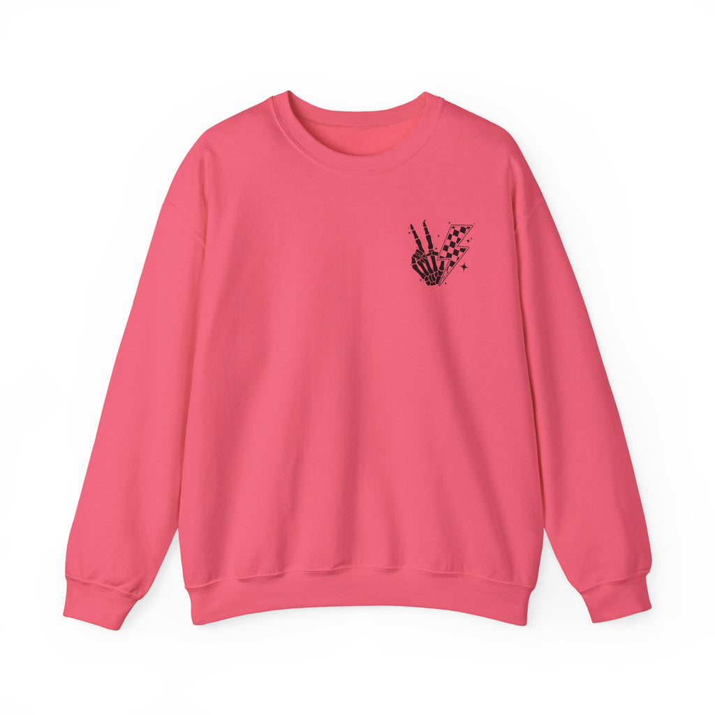 Christian Crewneck Sweatshirt — "I Sought The Lord and He Answered" Graphic