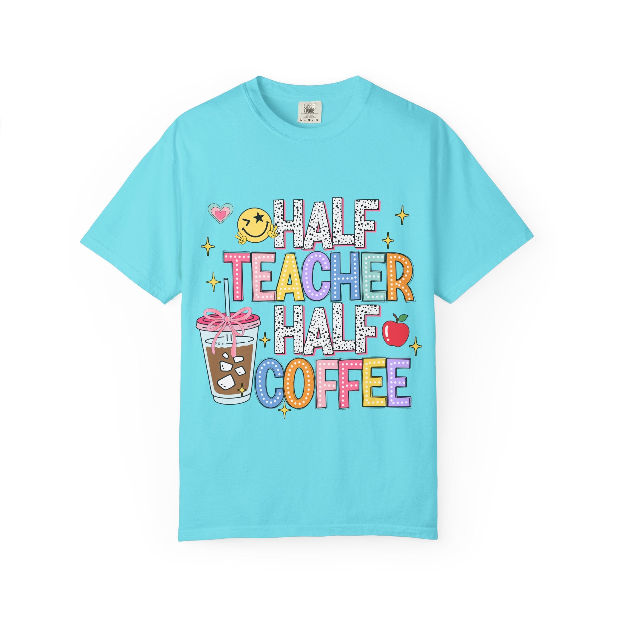 Half Teacher Half Coffee T-Shirt