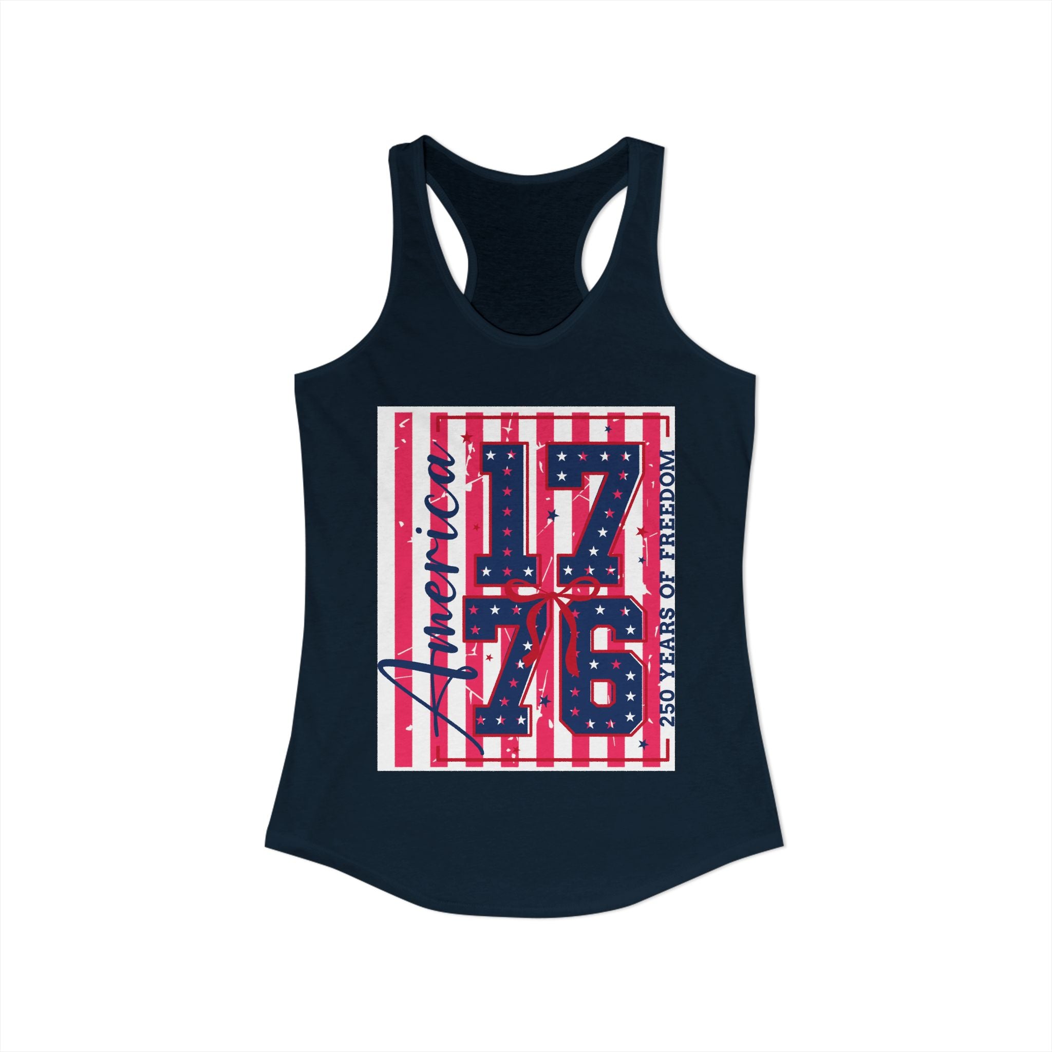 America 250th Birthday Racerback Tank — 250th Birthday of America Tank Top