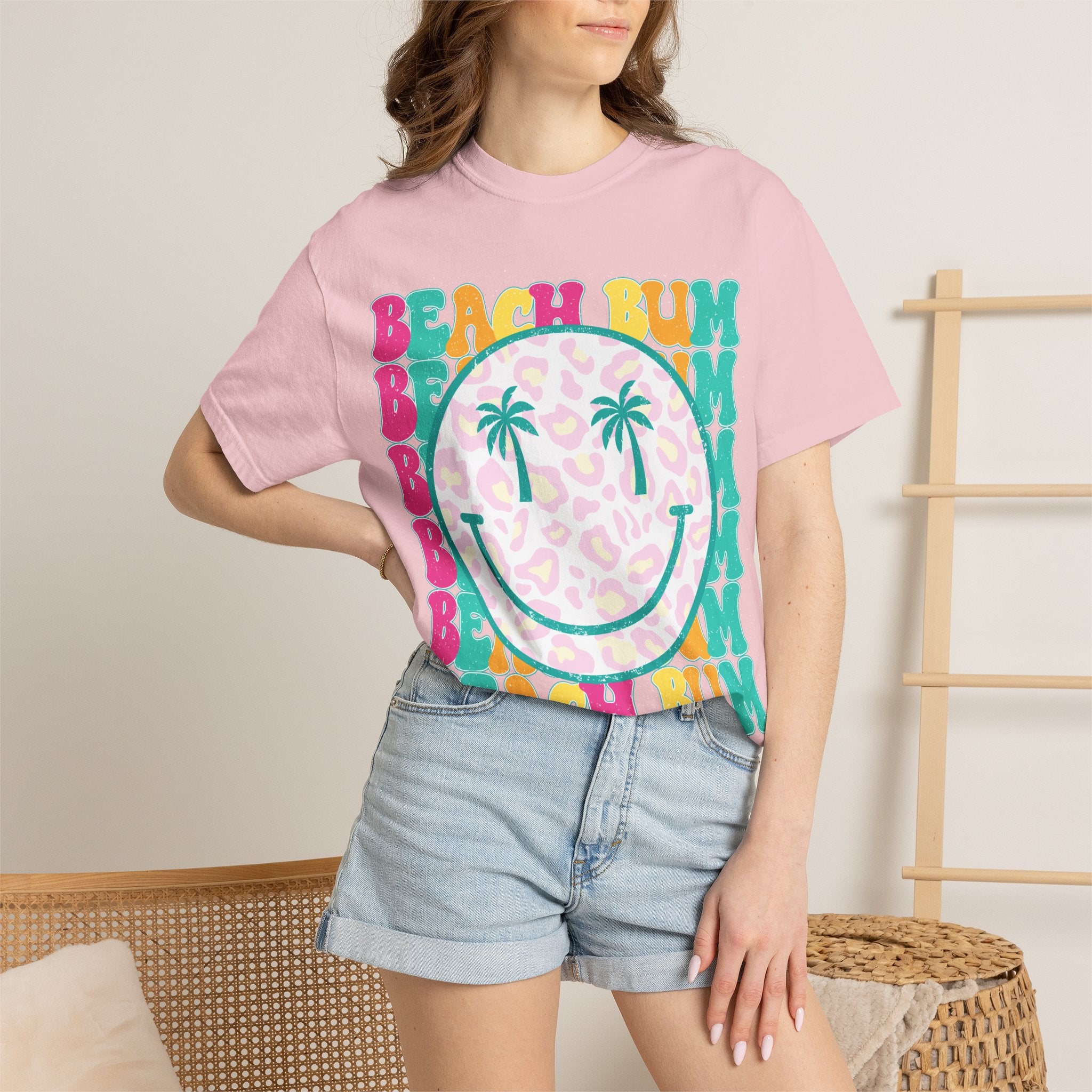 Beach Bum Smiley T-Shirt