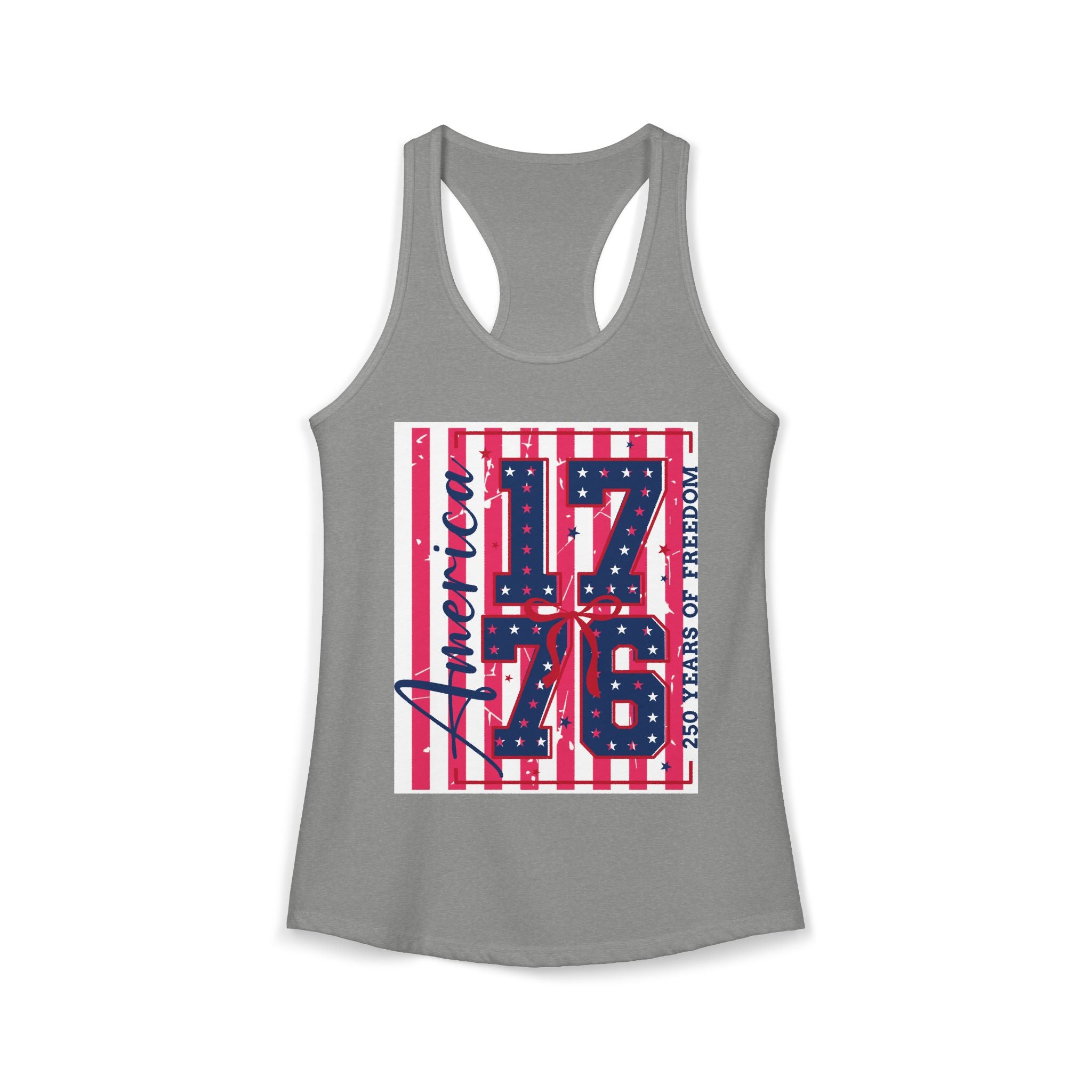 America 250th Birthday Racerback Tank — 250th Birthday of America Tank Top
