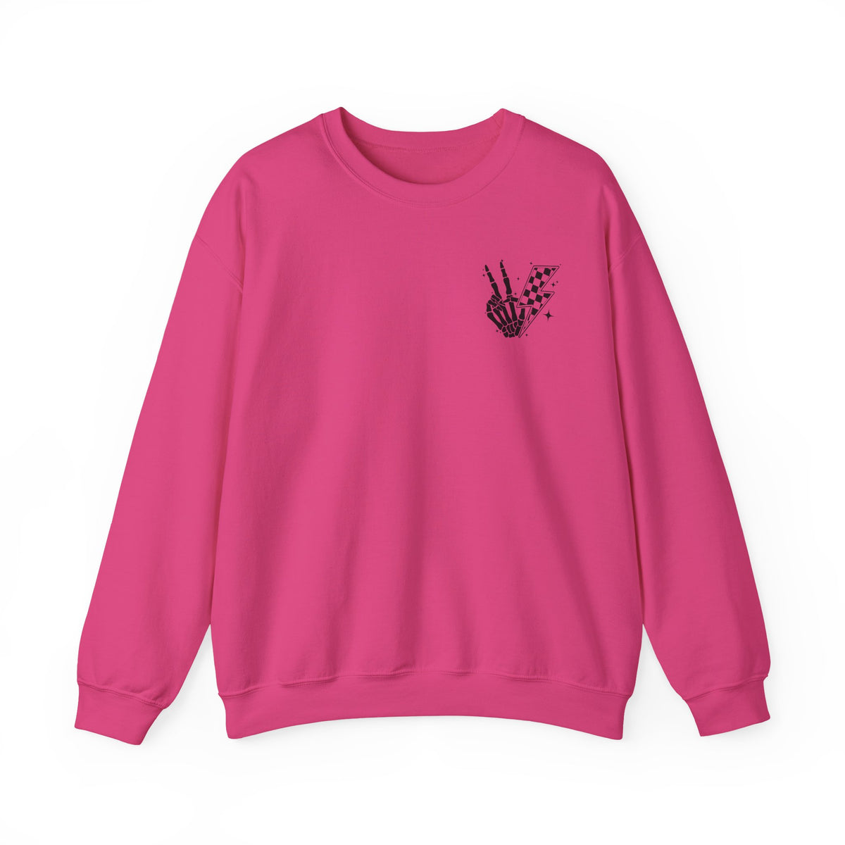 Christian Crewneck Sweatshirt — "I Sought The Lord and He Answered" Graphic