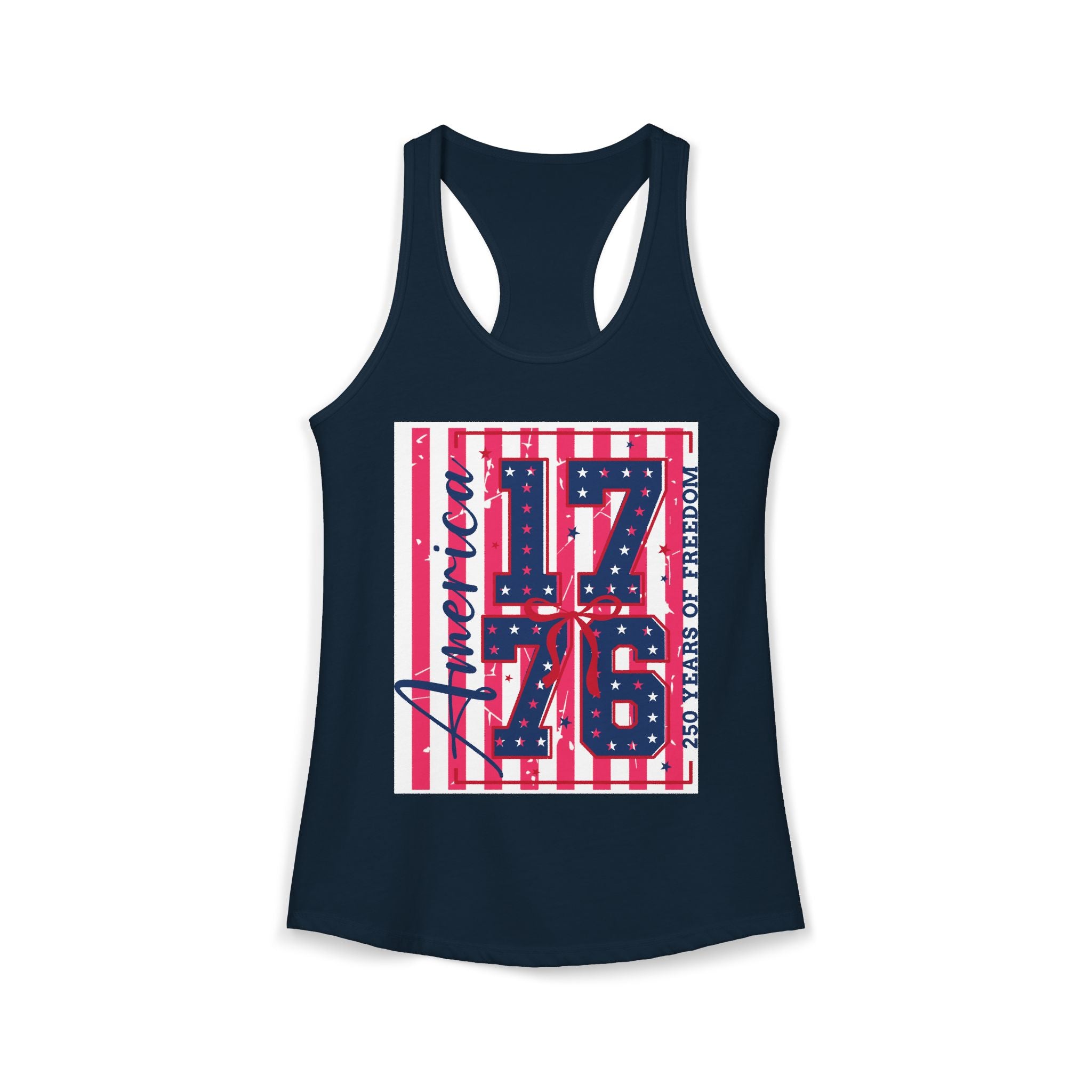 America 250th Birthday Racerback Tank — 250th Birthday of America Tank Top