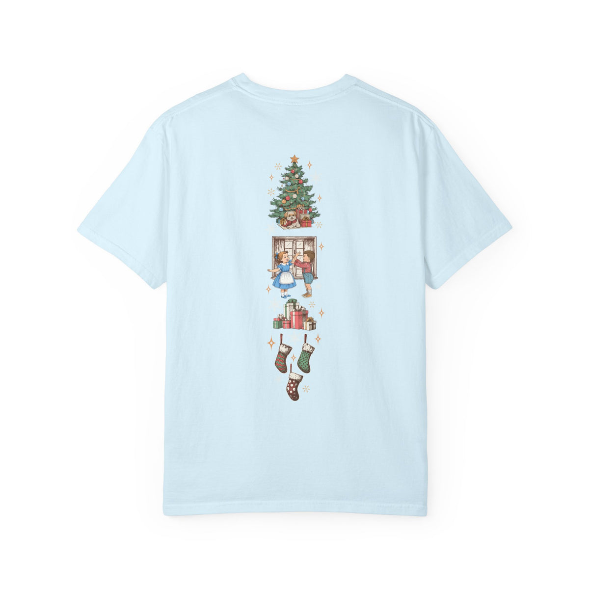 From the Windows I’m About to Deck These Halls Christmas T-Shirt