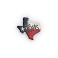 Texas Flag Shaped Pillow — State Pride Decorative Throw Pillow