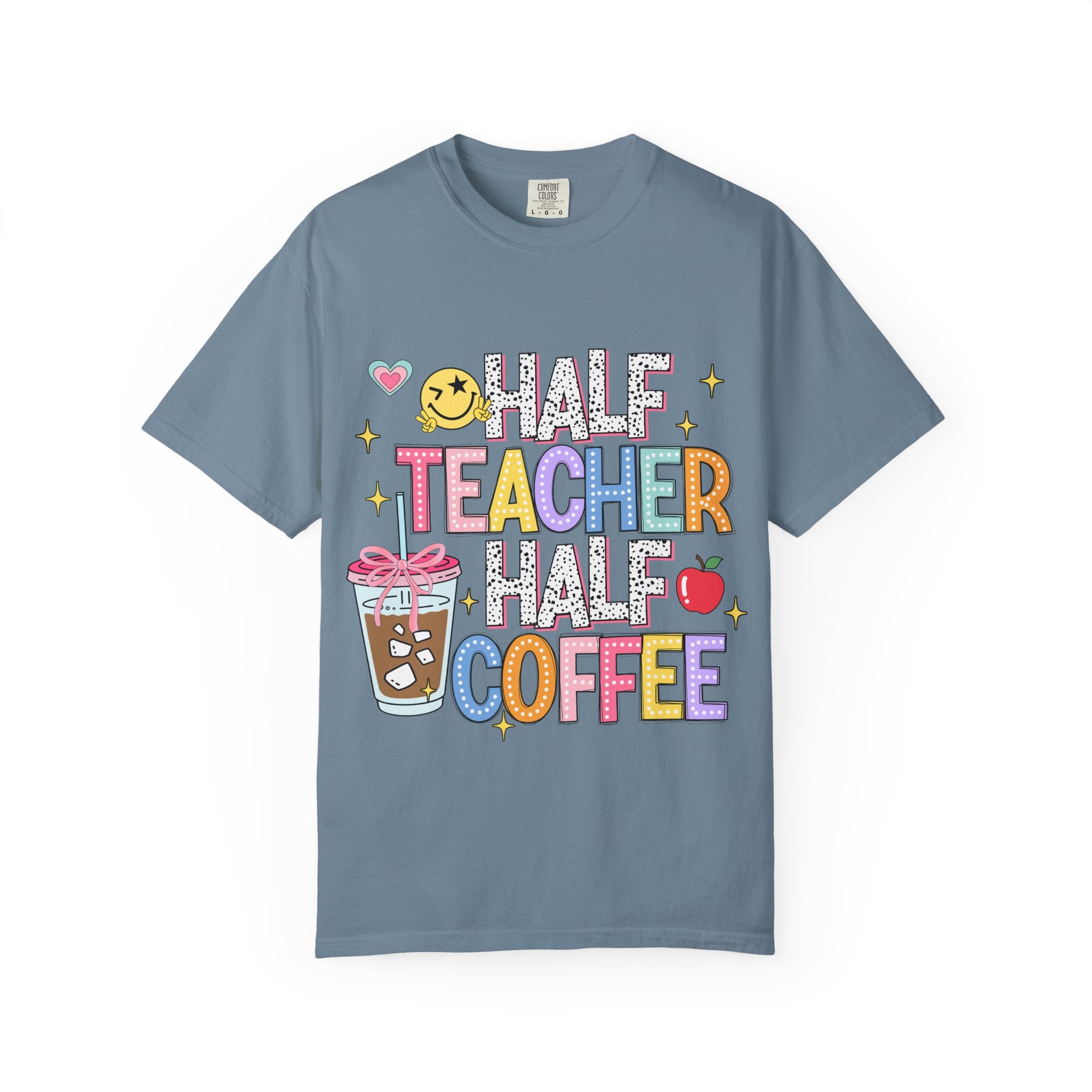 Half Teacher Half Coffee T-Shirt