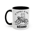 Be Humble Be Kind Coffee Mug — "Leave Your Worries Behind" Accent Mug