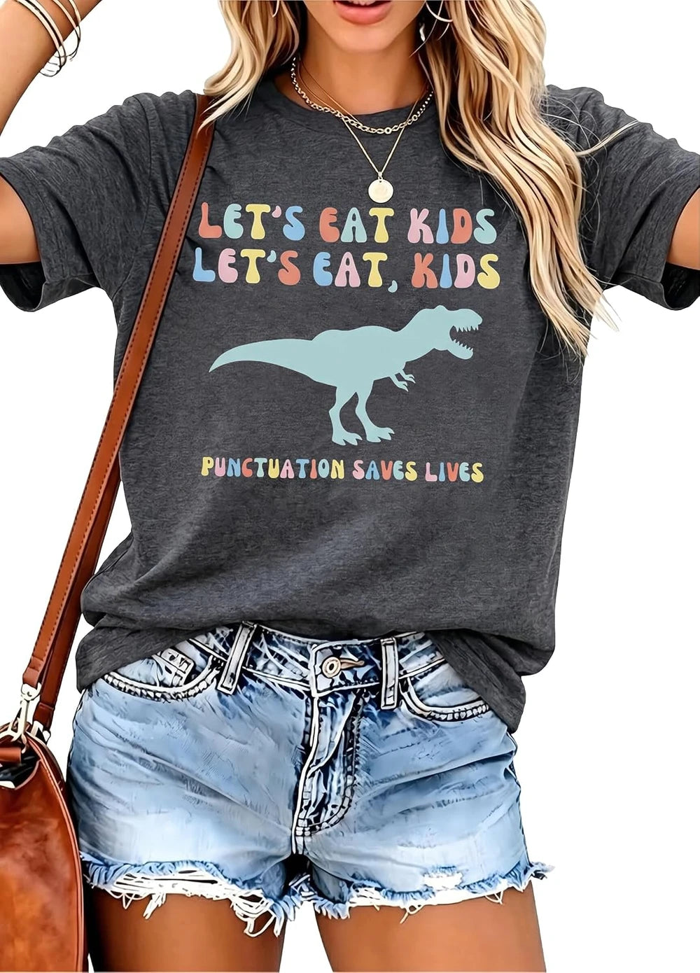 Funny Dinosaur Teacher Graphic TShirt