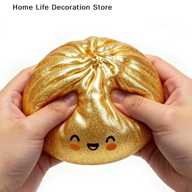 Glitter Dumpling Squeeze Toy