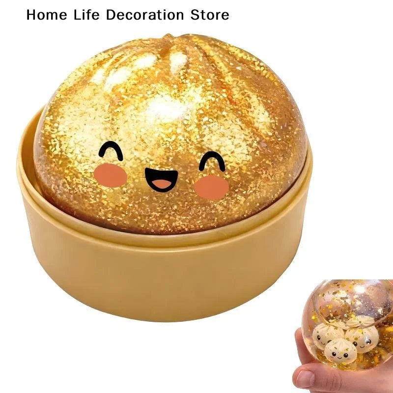 Glitter Dumpling Squeeze Toy