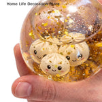 Glitter Dumpling Squeeze Toy