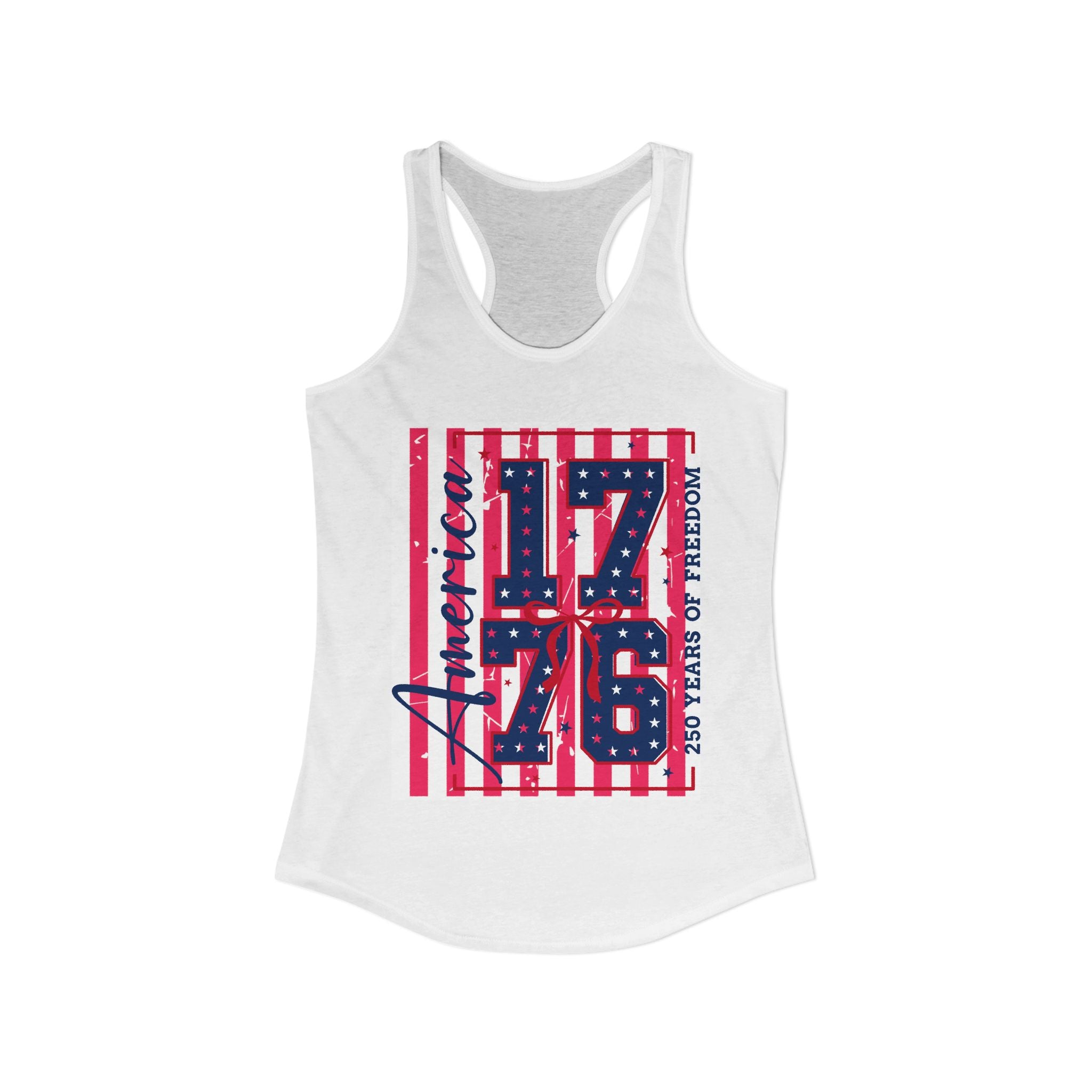America 250th Birthday Racerback Tank — 250th Birthday of America Tank Top