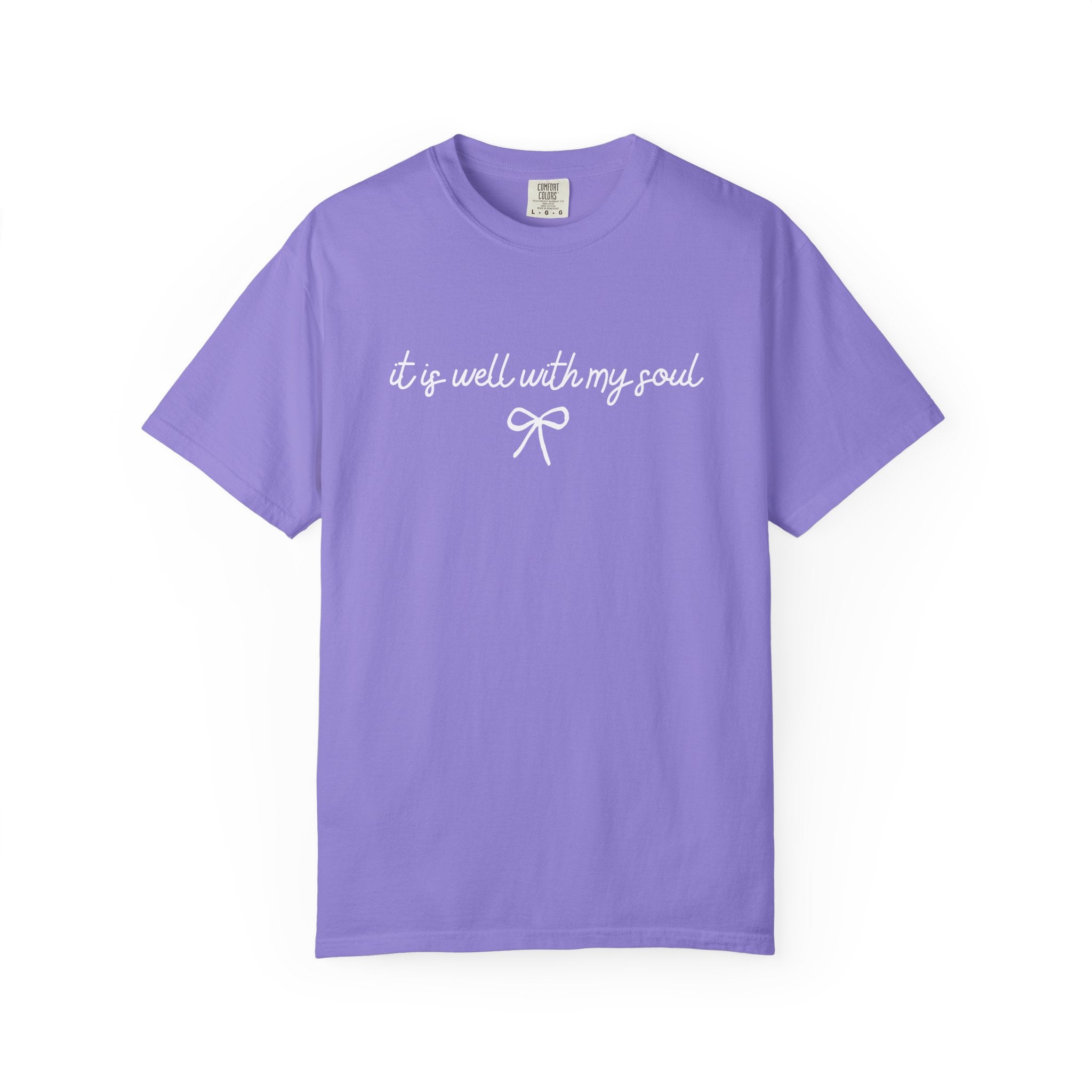 It Is Well With My Soul T-Shirt — Inspirational Faith Graphic Tee