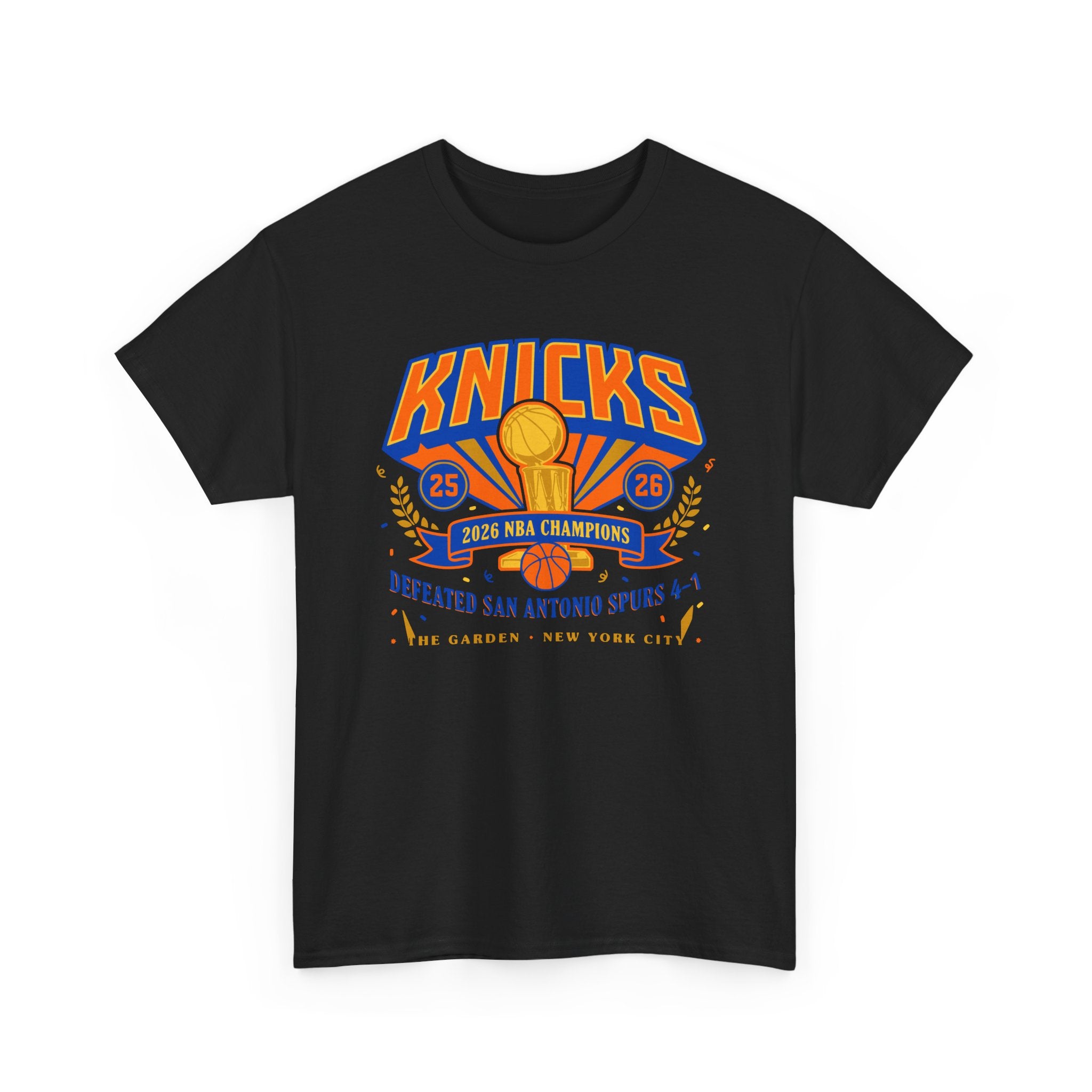 Knicks 2026 NBA Champions T-Shirt — New York Knicks Championship Souvenir Tee