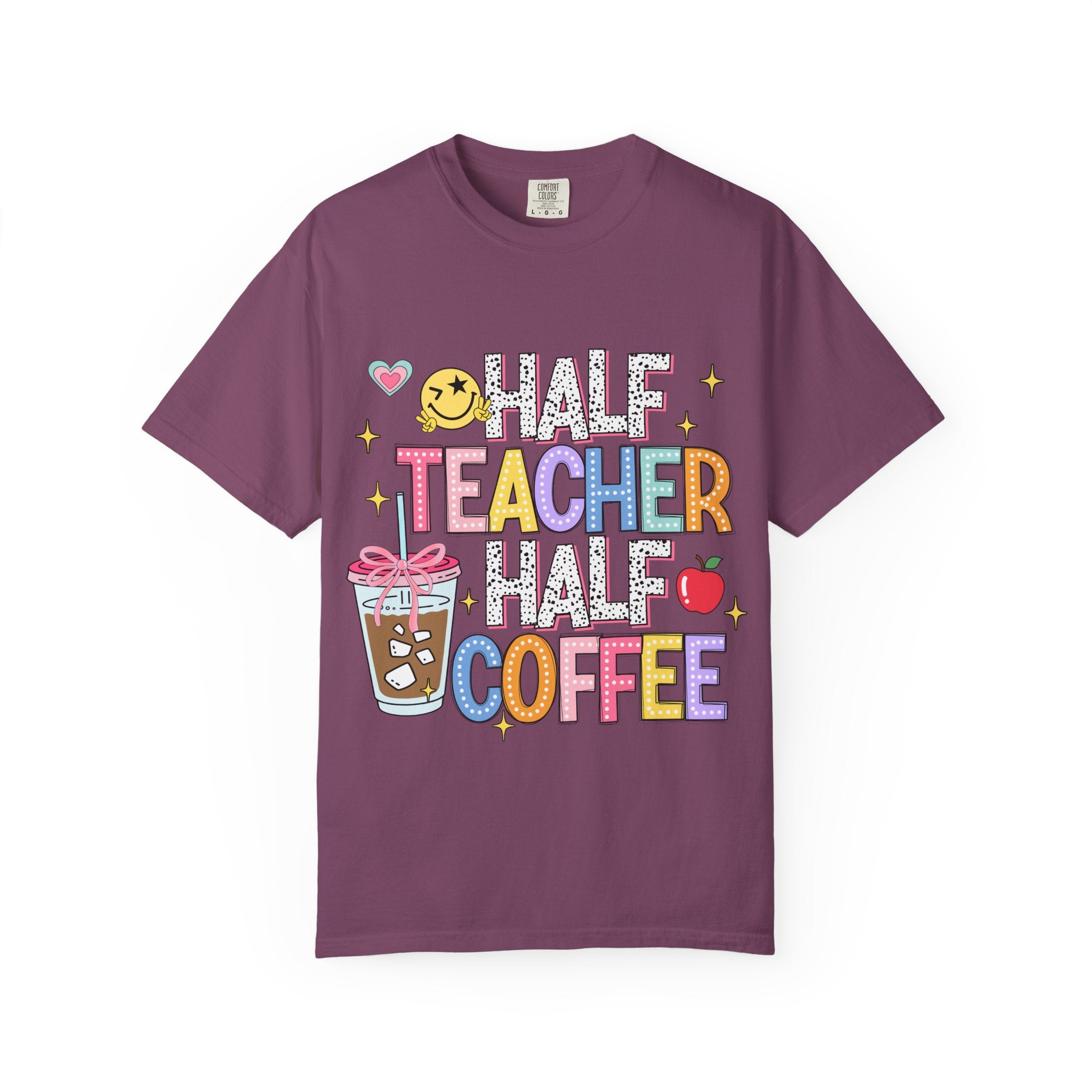 Half Teacher Half Coffee T-Shirt