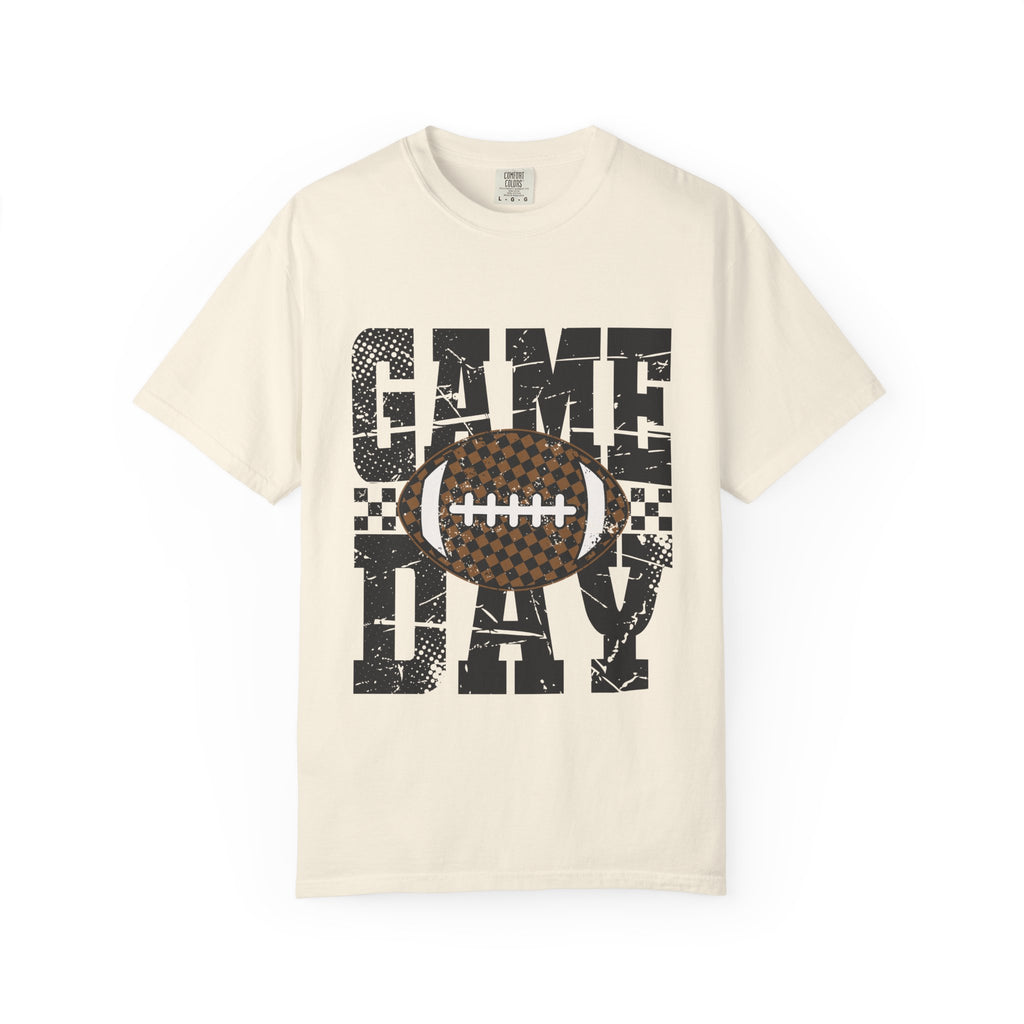 Game Day Football T-Shirt — Vintage Grunge School Spirit Tee
