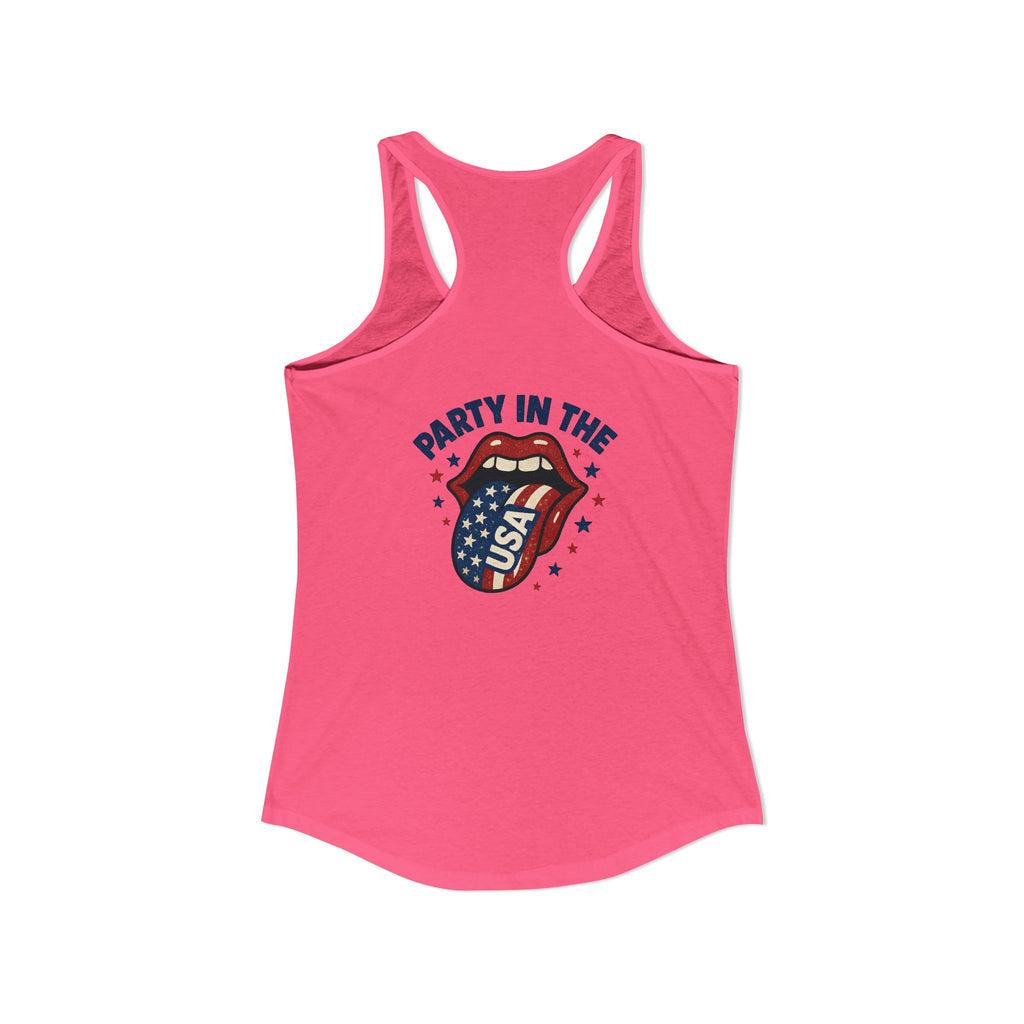 America 250th Birthday Racerback Tank — 250th Birthday of America Tank Top