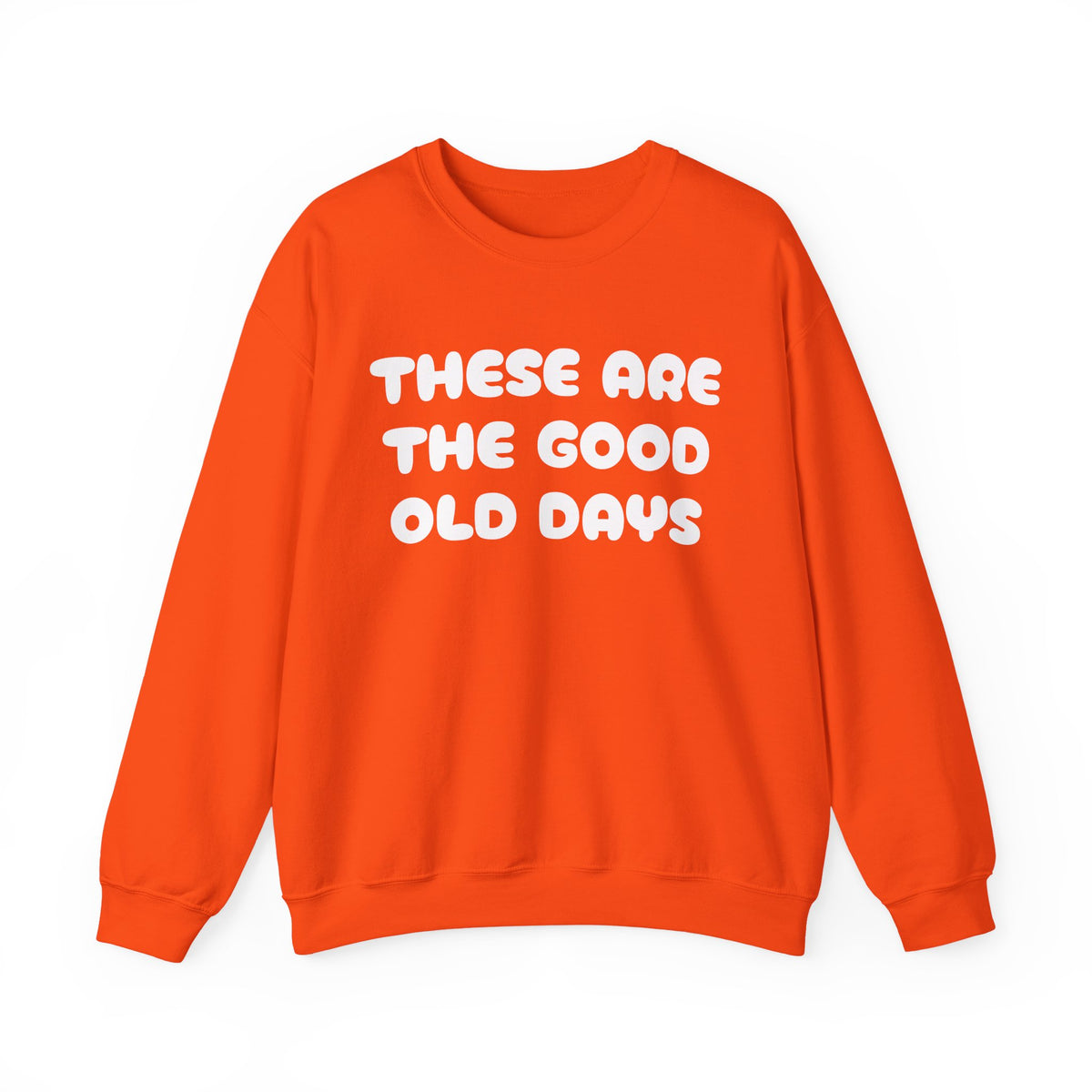 These Are the Good Old Days Nostalgic Sweatshirt