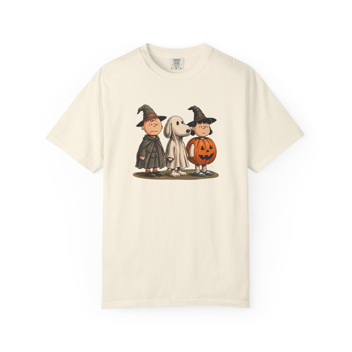 Halloween Peanut Gang T‑Shirt — Vintage Snoopy & Friends Costume Tee