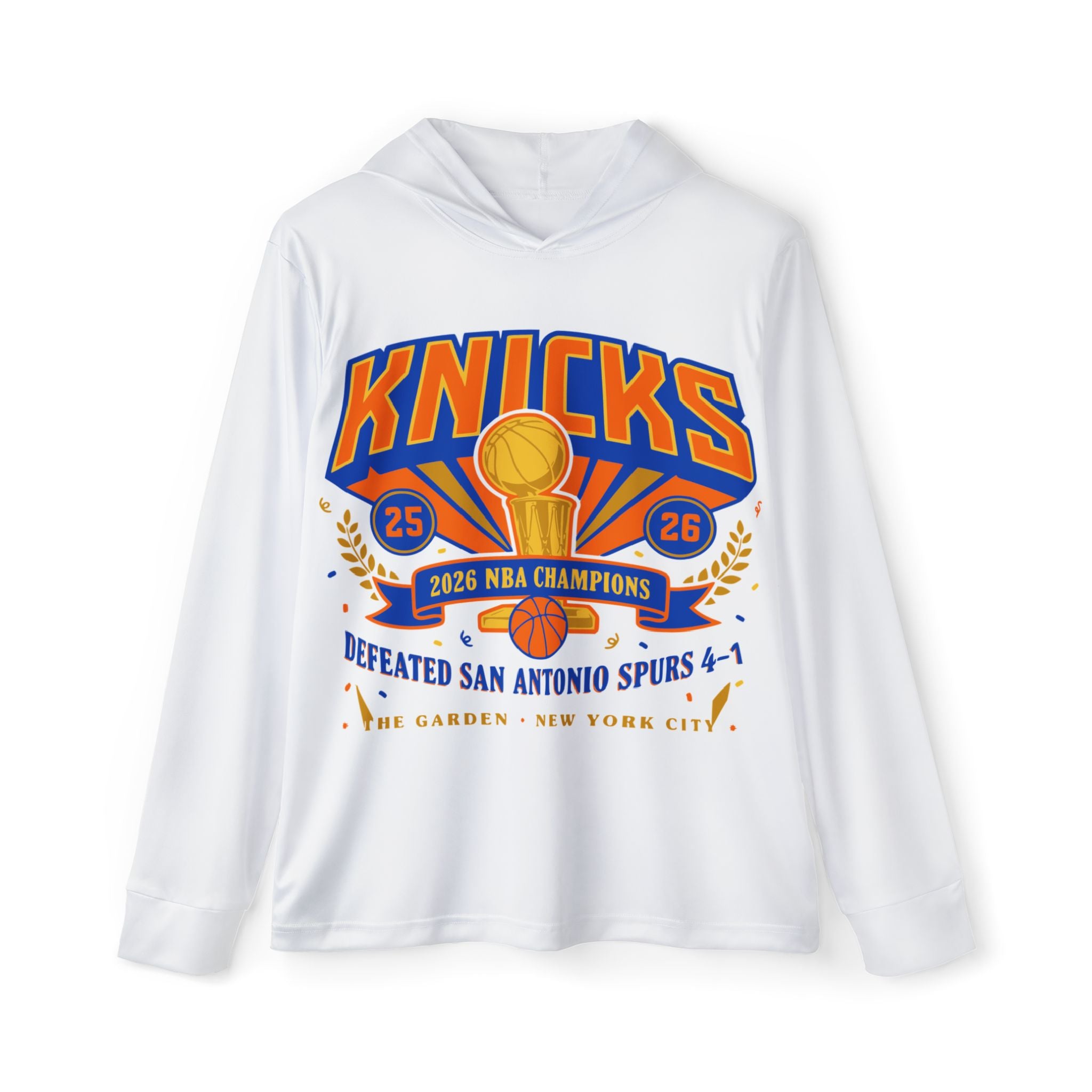 Knicks 2026 NBA Champions Hoodie — Commemorative Warmup Pullover