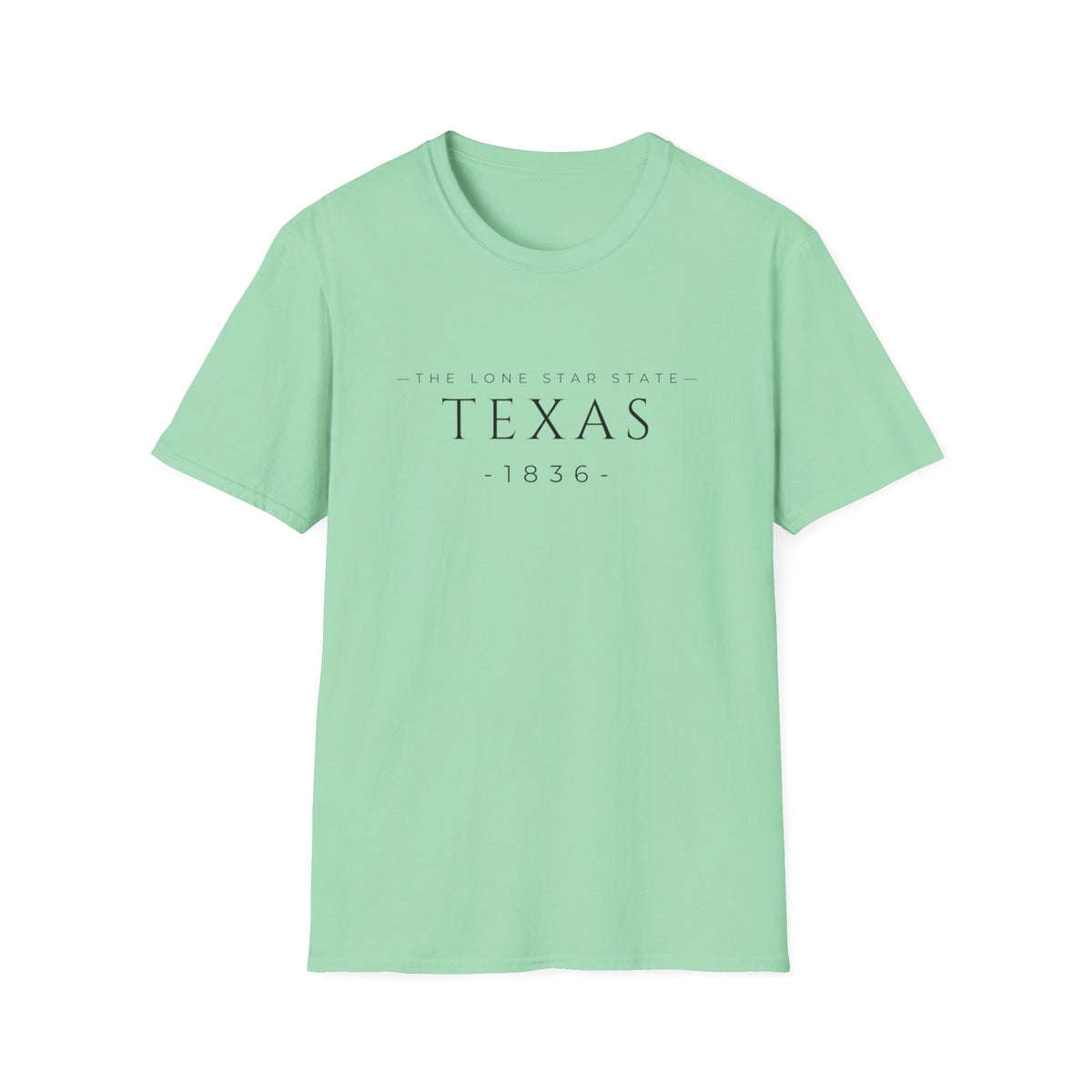 Texas 1836 T-Shirt — The Lone Star State Minimalist Tee