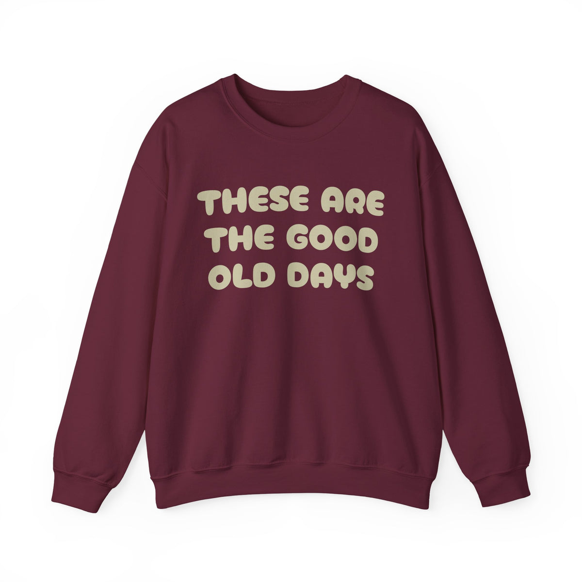 These Are the Good Old Days Nostalgic Sweatshirt