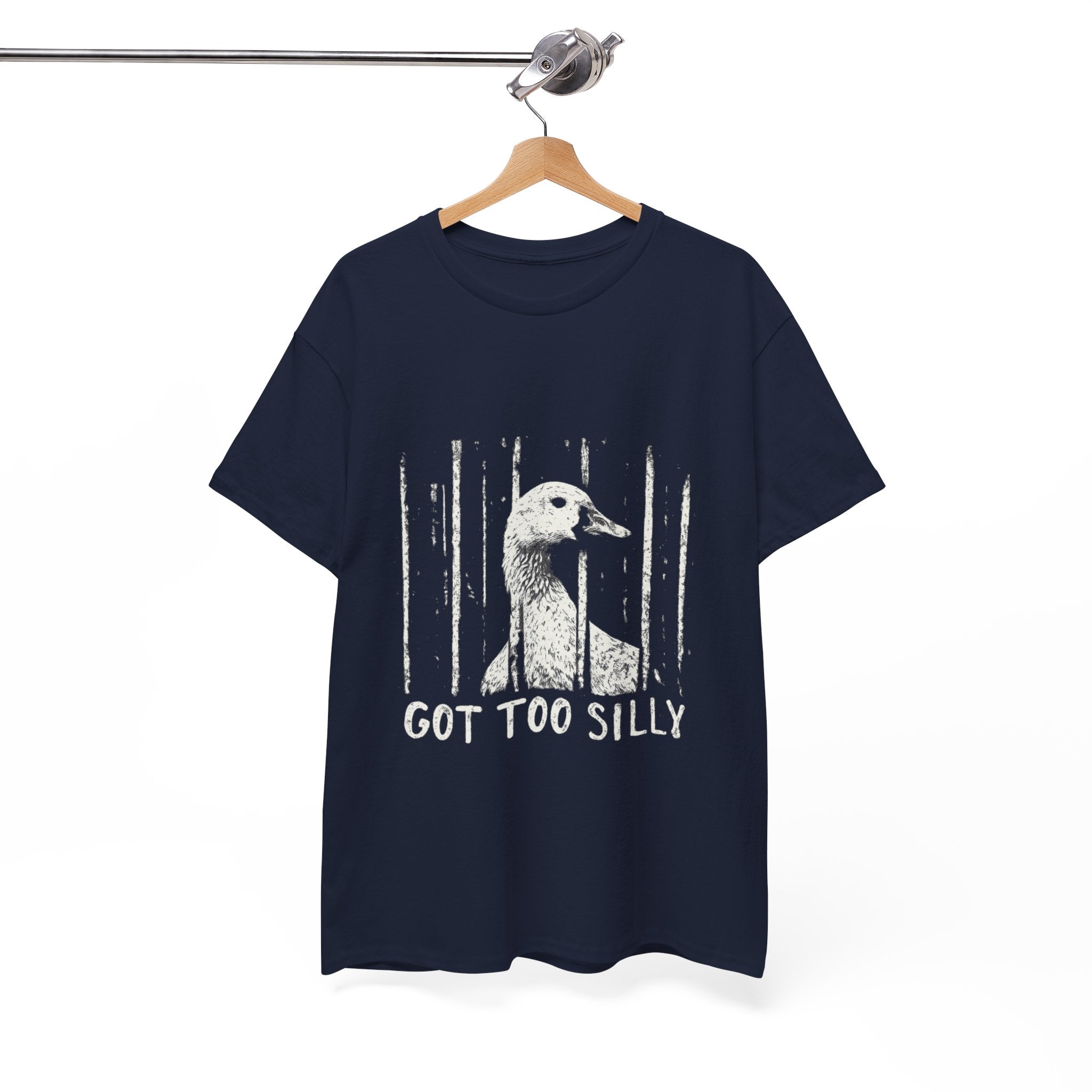 Got Too Silly Goose T-Shirt — Funny Vintage Goose Graphic Tee