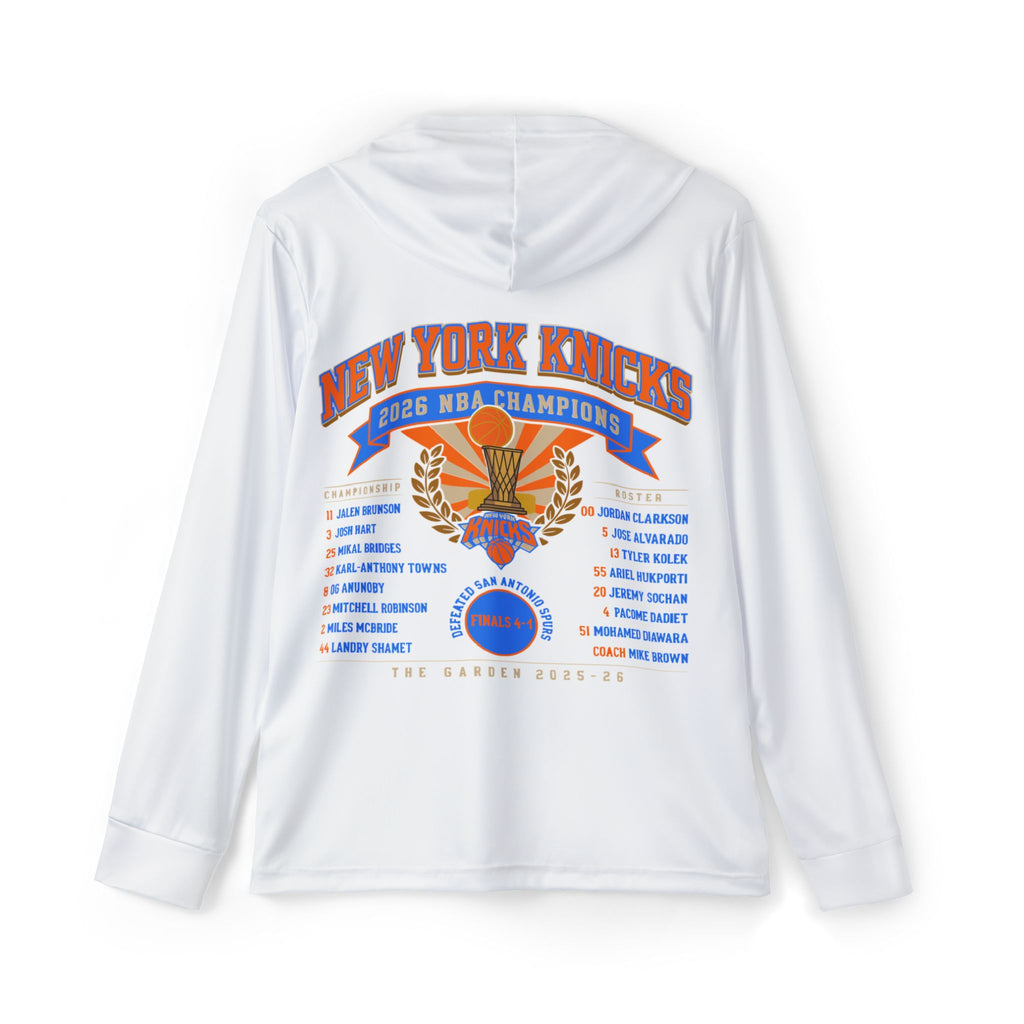 Knicks 2026 NBA Champions Hoodie — Commemorative Warmup Pullover