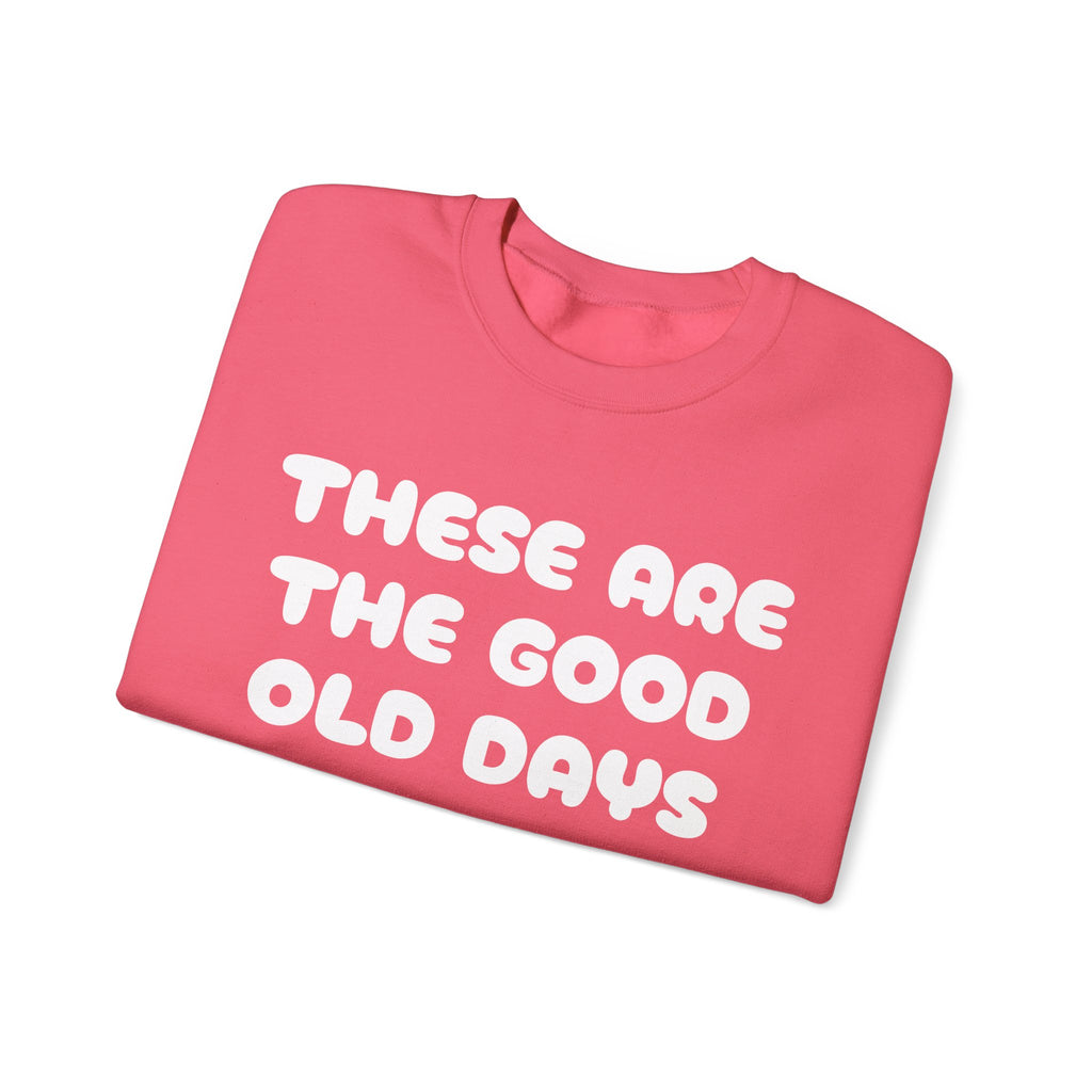 These Are the Good Old Days Nostalgic Sweatshirt