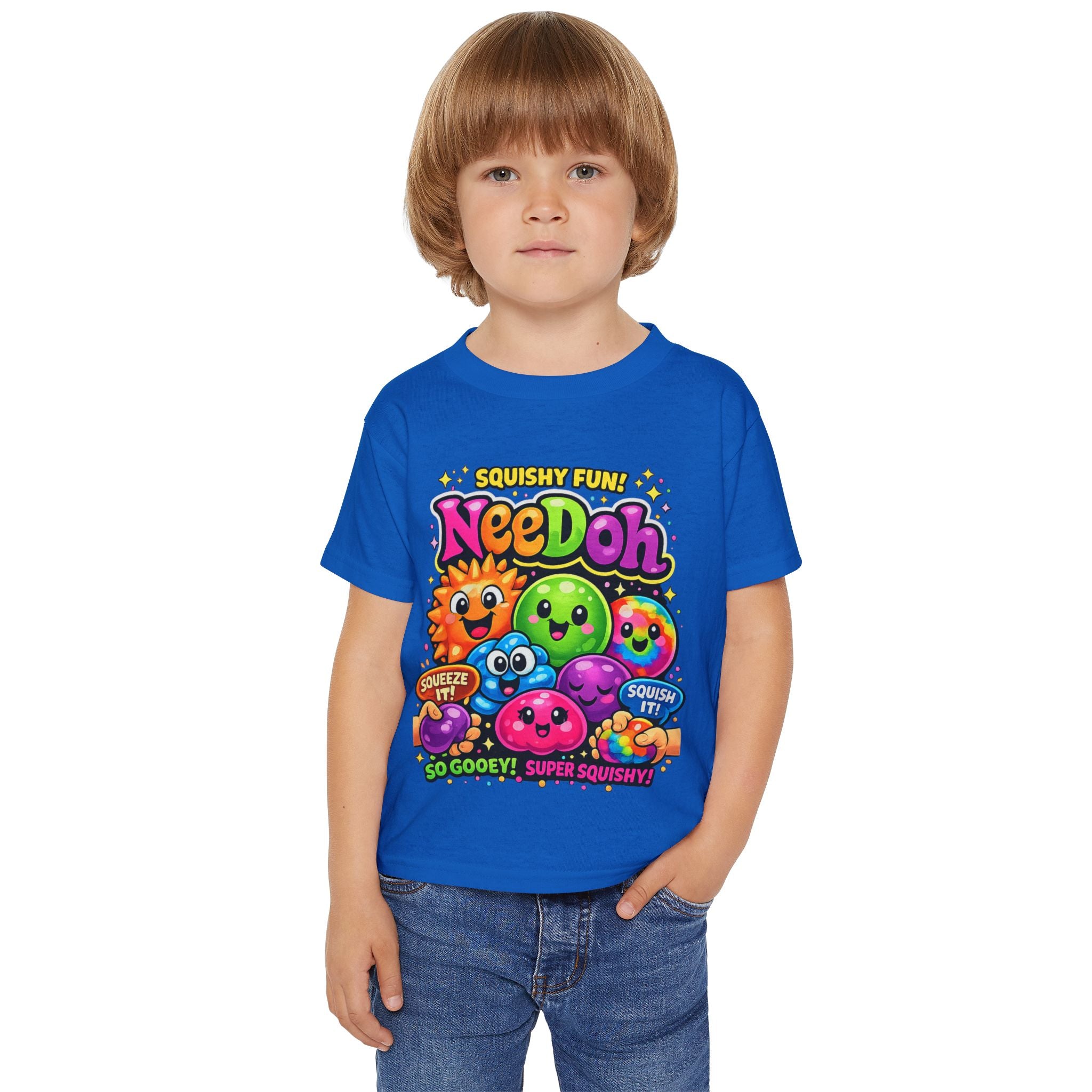 Squishy Toys Kids T-Shirt — Viral Squishy Tee for Toddlers