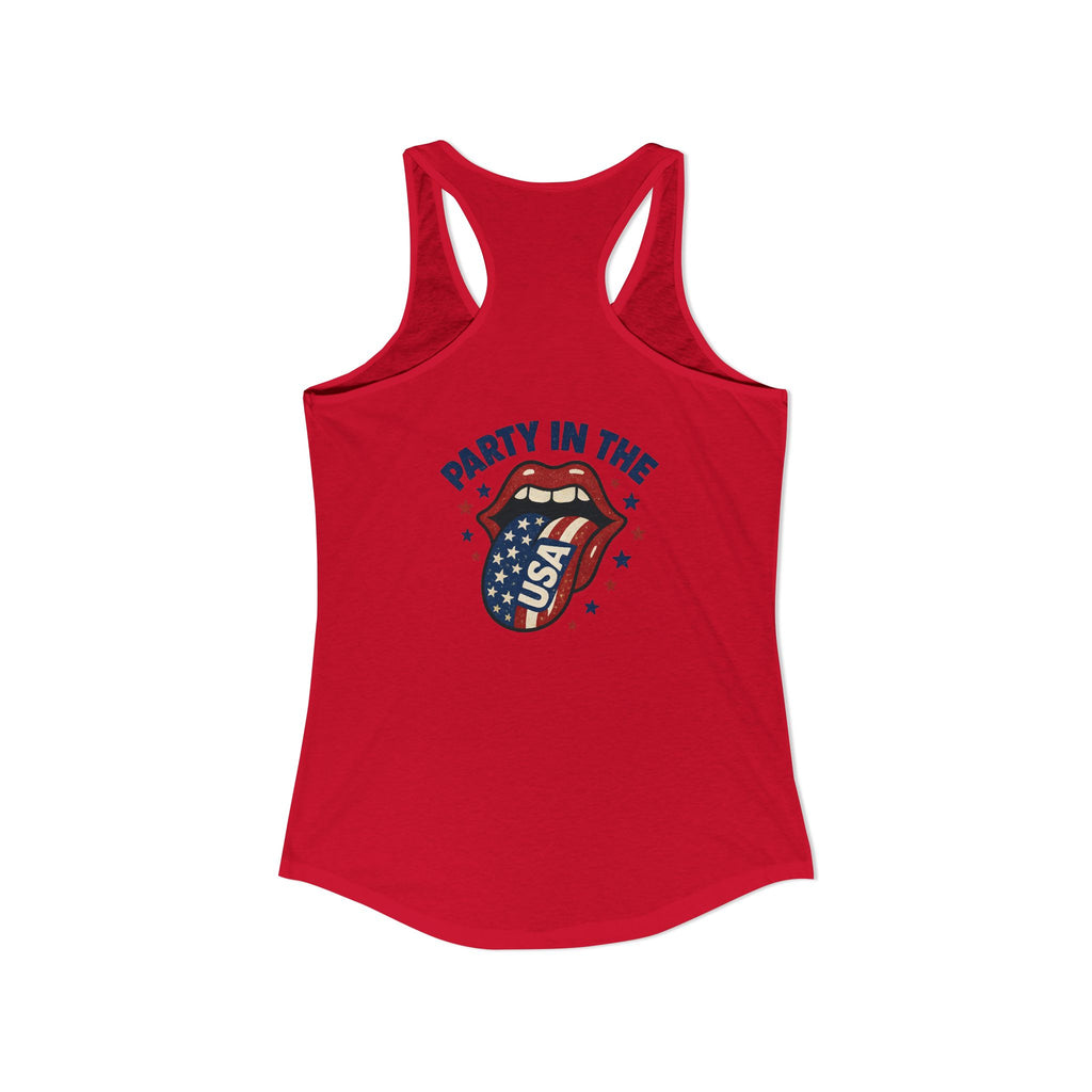 America 250th Birthday Racerback Tank — 250th Birthday of America Tank Top